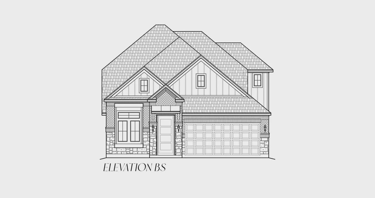 Exterior rendering of this home design in Heartland 50's & 60's, Crandall, TX (Image 2). Exterior rendering of this home design in Heartland 50's & 60's, Crandall, TX (Image 2).