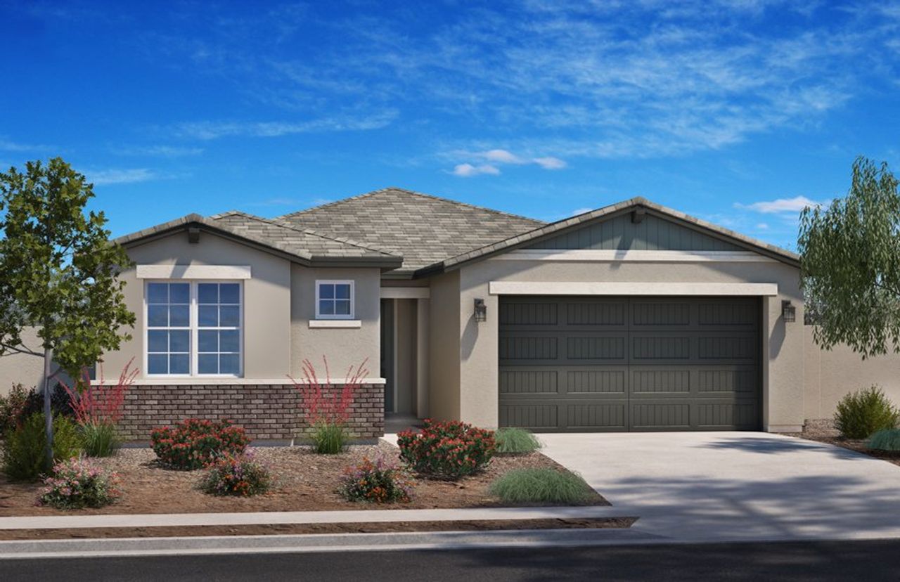 Representative exterior photo of a completed home built from the 2138 by Homes by Towne in Laveen Vistas III, Laveen, AZ (Image 2).