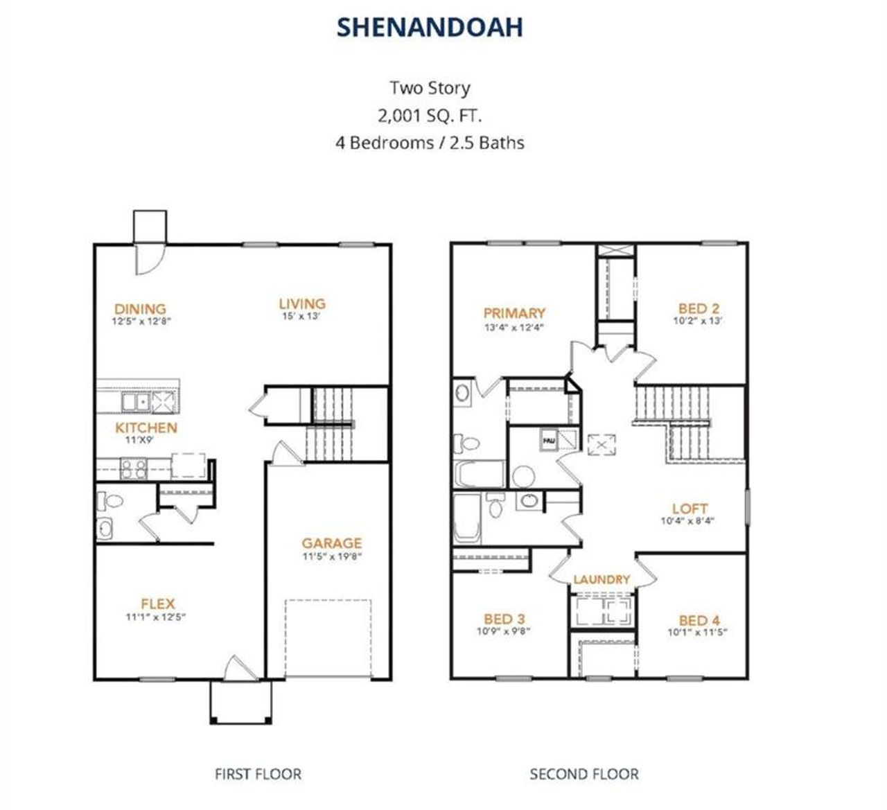 2D floor plan layout of this home in Waterside at Cedar Creek, Abilene, TX (Image 2). 2D floor plan layout of this home in Waterside at Cedar Creek, Abilene, TX (Image 2).
