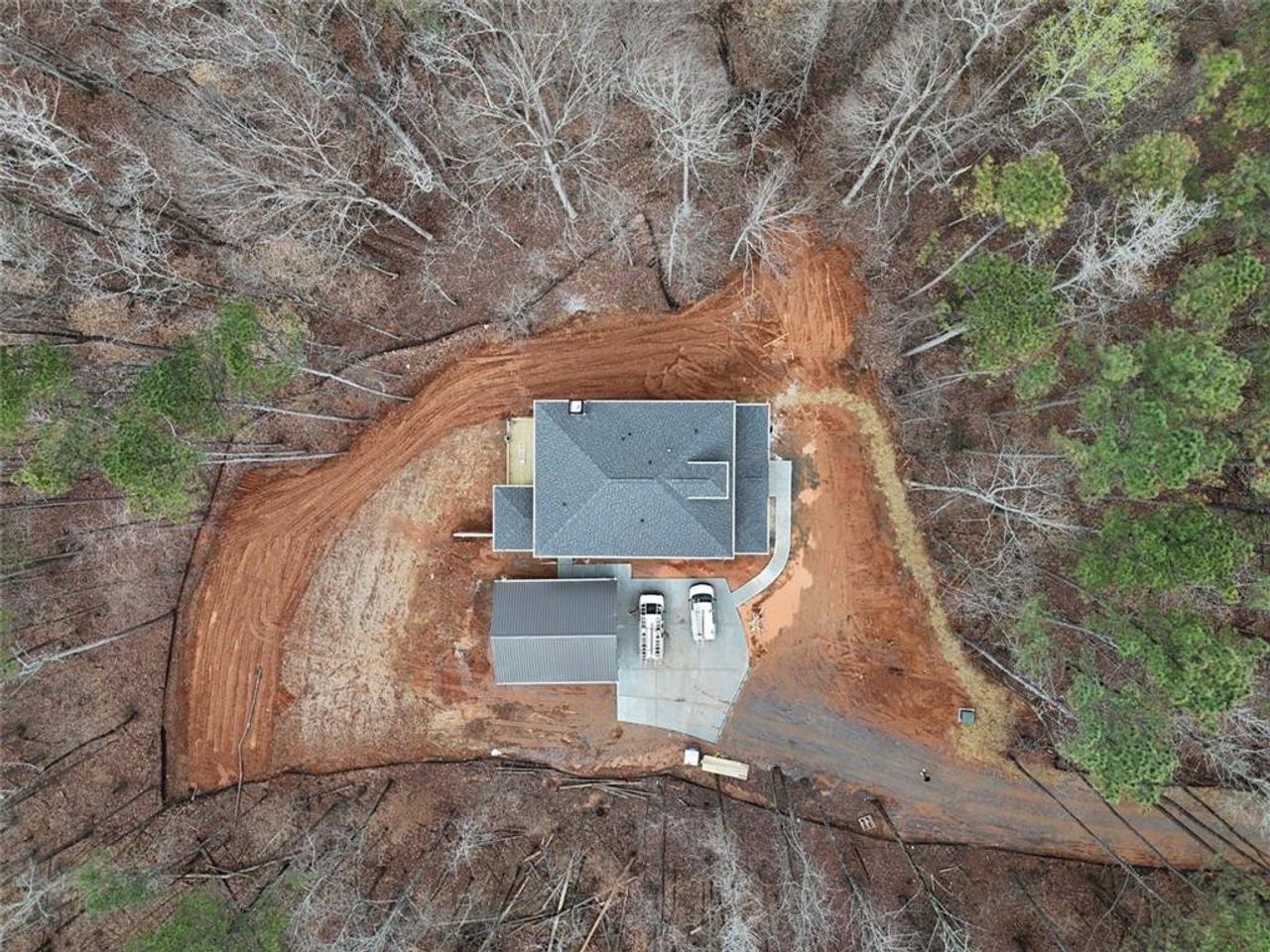 Site preparation for new homesites in , Holly Springs (Image 2). Site preparation for new homesites in , Holly Springs (Image 2).