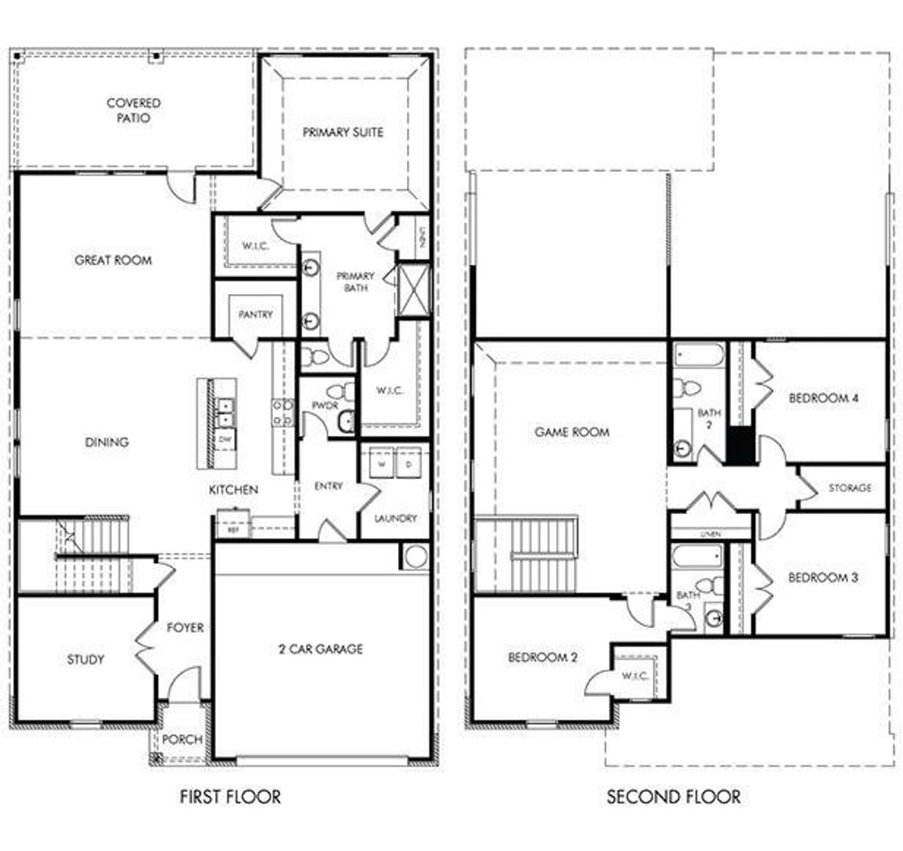 View of home floor plan