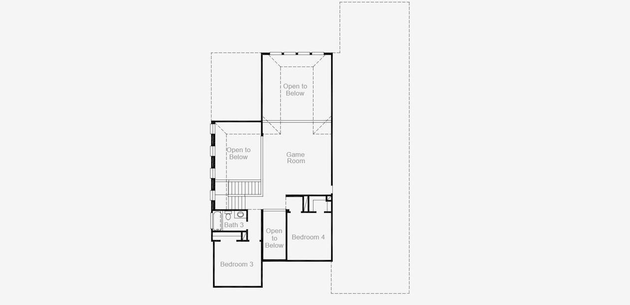 2D floor plan layout of this home in Parmer Ranch, Georgetown, TX (Image 2). 2D floor plan layout of this home in Parmer Ranch, Georgetown, TX (Image 2).