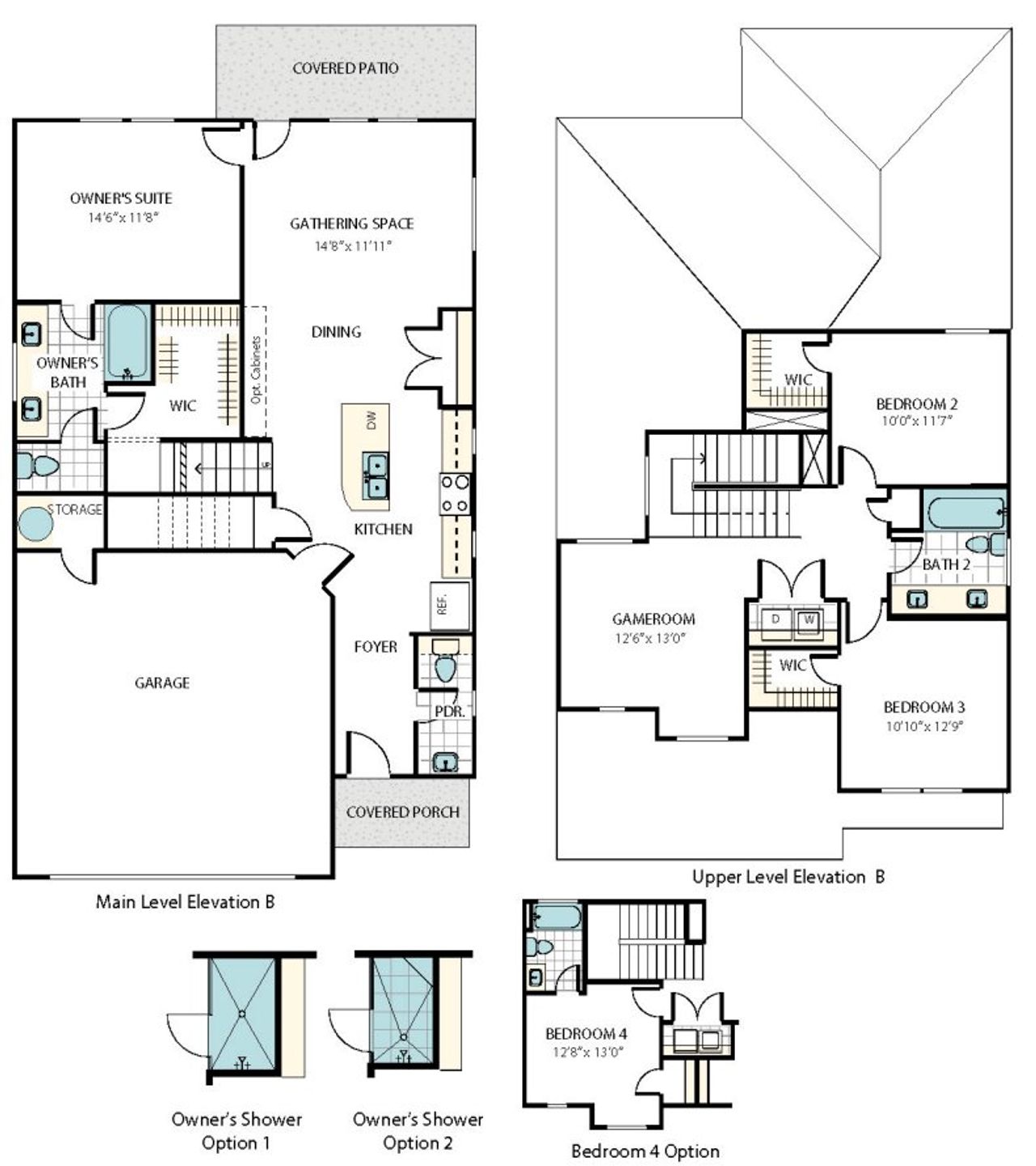 2D floor plan layout for the Danbury by Masonwood Homes in Cielo West, Round Rock, TX (Image 2). 2D floor plan layout for the Danbury by Masonwood Homes in Cielo West, Round Rock, TX (Image 2).