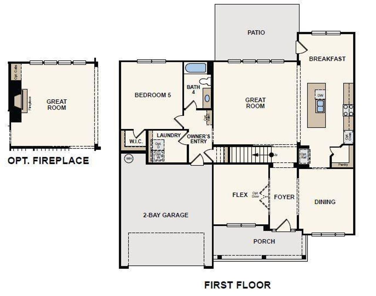 2D floor plan layout of this home in Oakridge Farms, Mooresville, NC (Image 2). 2D floor plan layout of this home in Oakridge Farms, Mooresville, NC (Image 2).