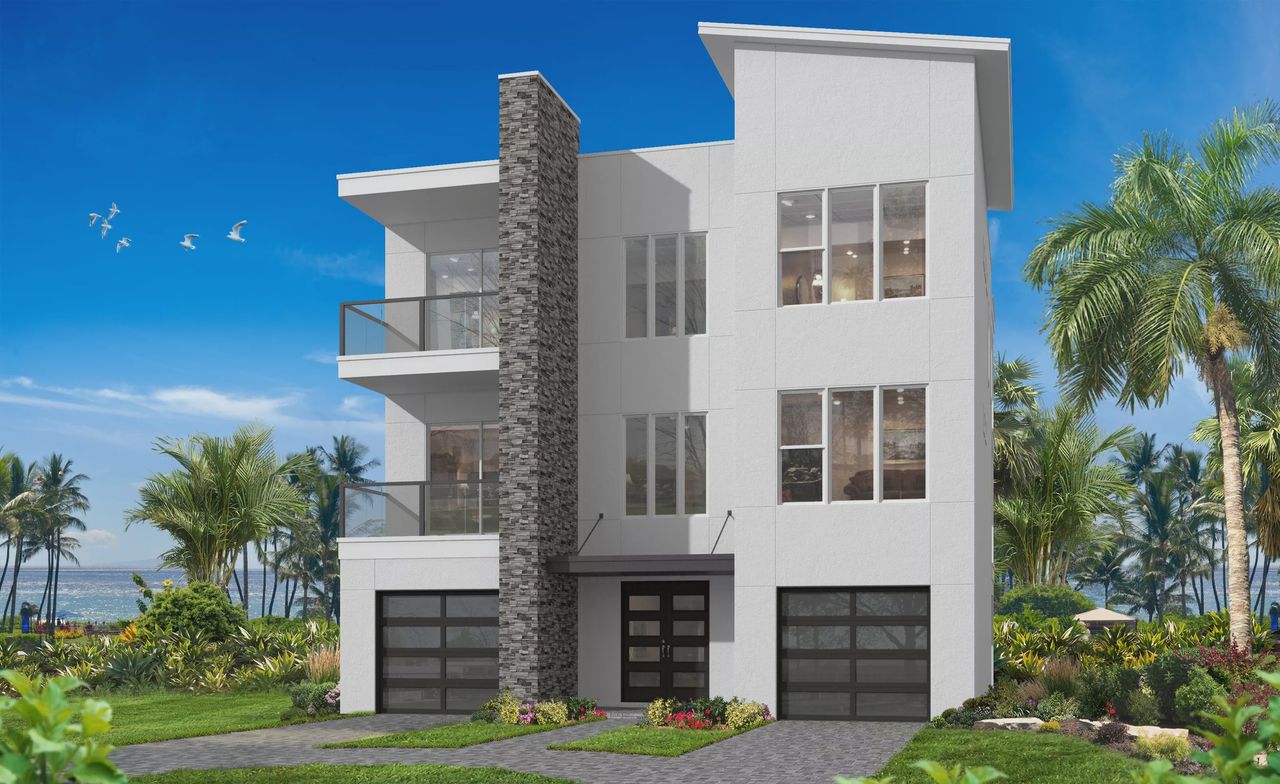 Representative exterior photo of a completed home built from the Ari by ICI Homes in Veranda Bay, Flagler Beach, FL (Image 2).