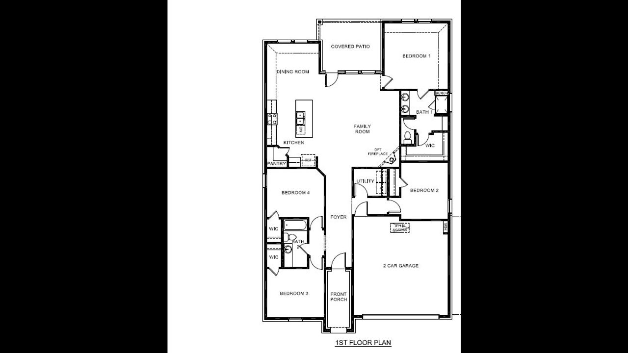 2D floor plan layout of this home in Augusta Square, Fort Worth, TX (Image 2). 2D floor plan layout of this home in Augusta Square, Fort Worth, TX (Image 2).