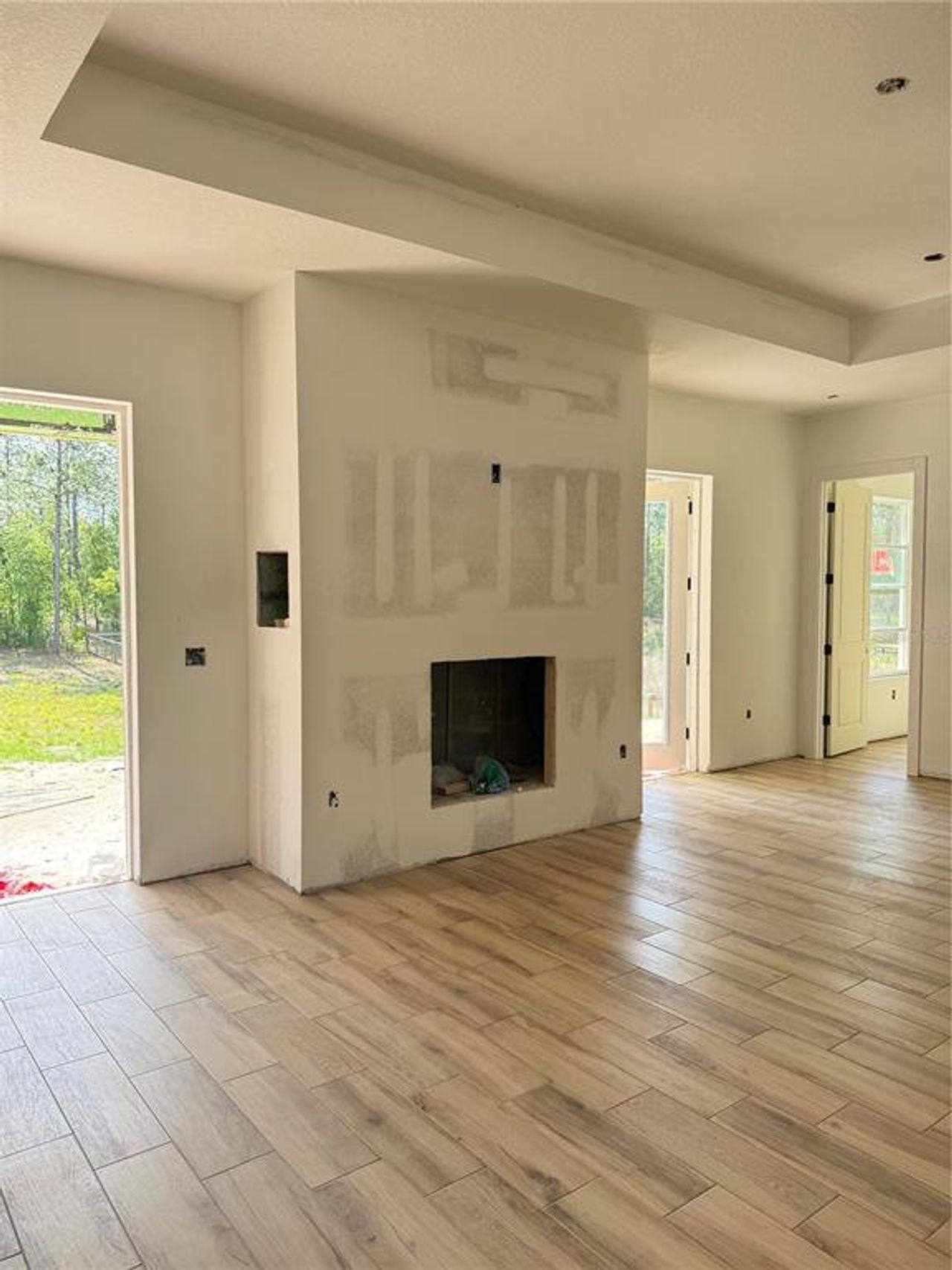 In-progress construction of a new home in , Dunnellon, FL (Image 2).