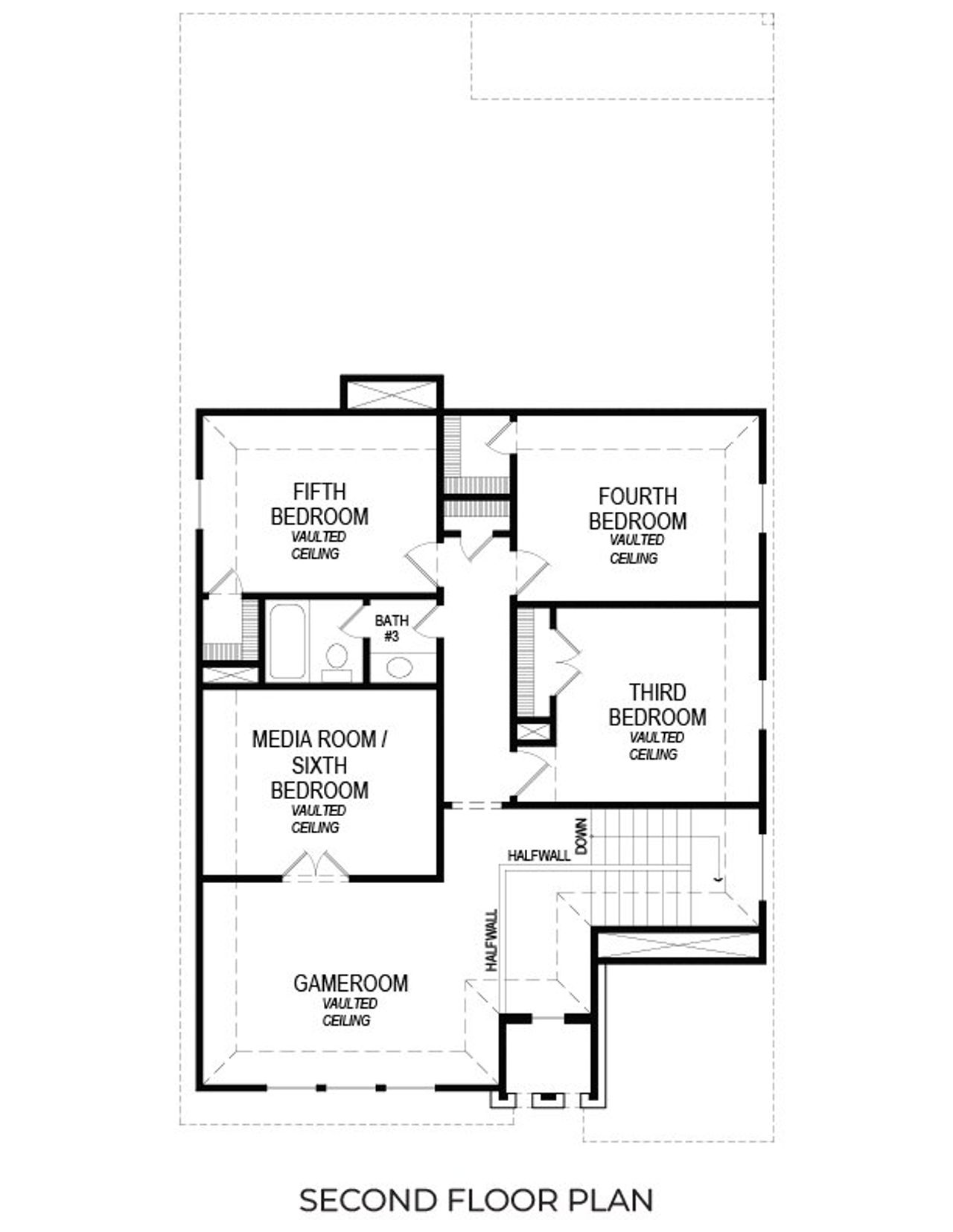2D floor plan layout of this home in Brookfield, Melissa, TX (Image 2). 2D floor plan layout of this home in Brookfield, Melissa, TX (Image 2).
