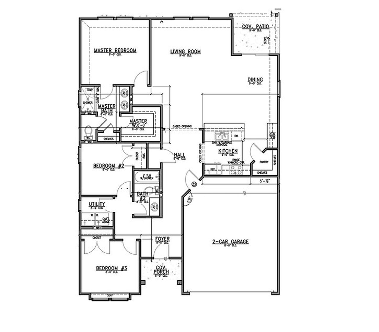2D floor plan layout for the Sonoma by Alta Homes in Lexington Heights, Willis, TX (Image 2). 2D floor plan layout for the Sonoma by Alta Homes in Lexington Heights, Willis, TX (Image 2).