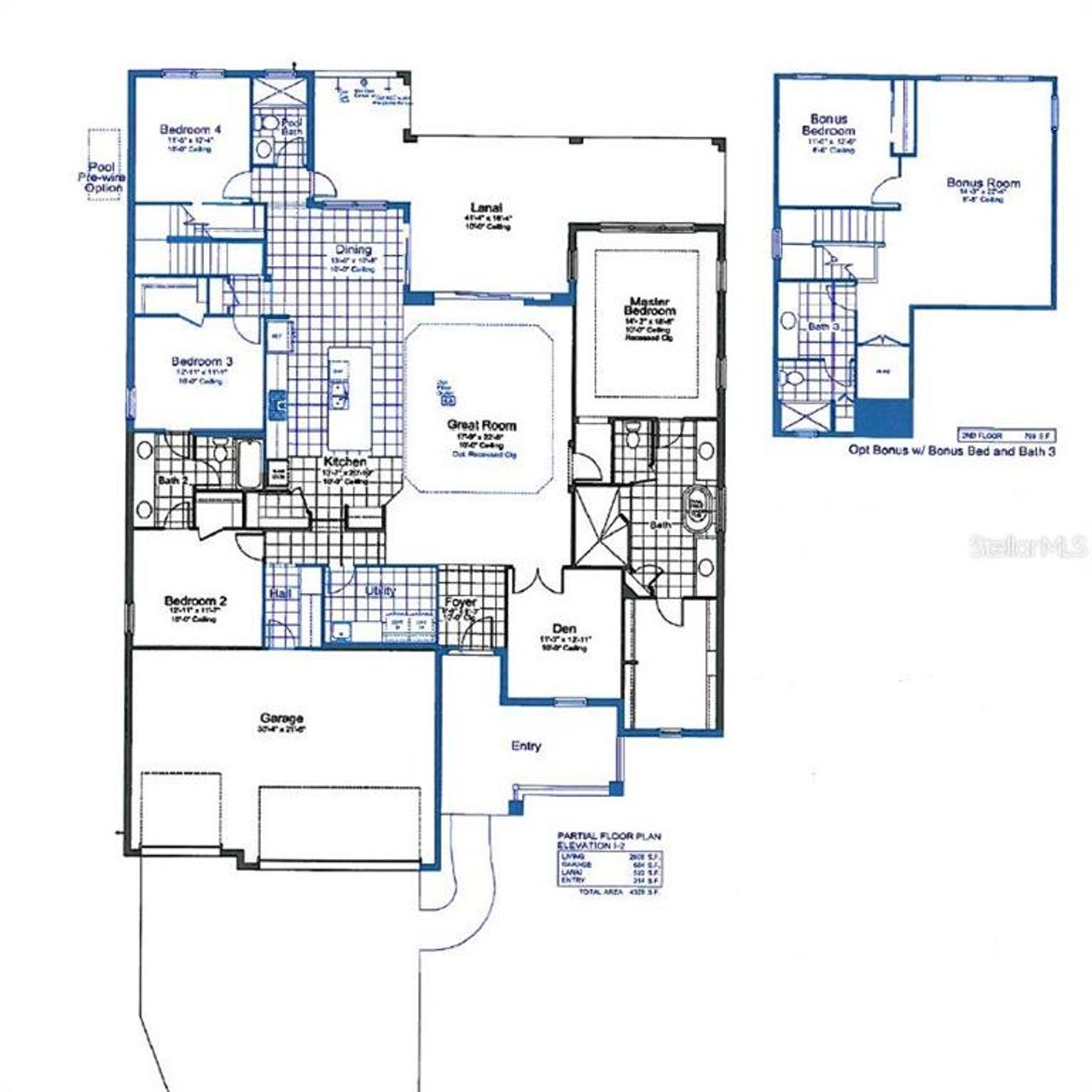 2D floor plan layout of this home in , Venice, FL (Image 2). 2D floor plan layout of this home in , Venice, FL (Image 2).
