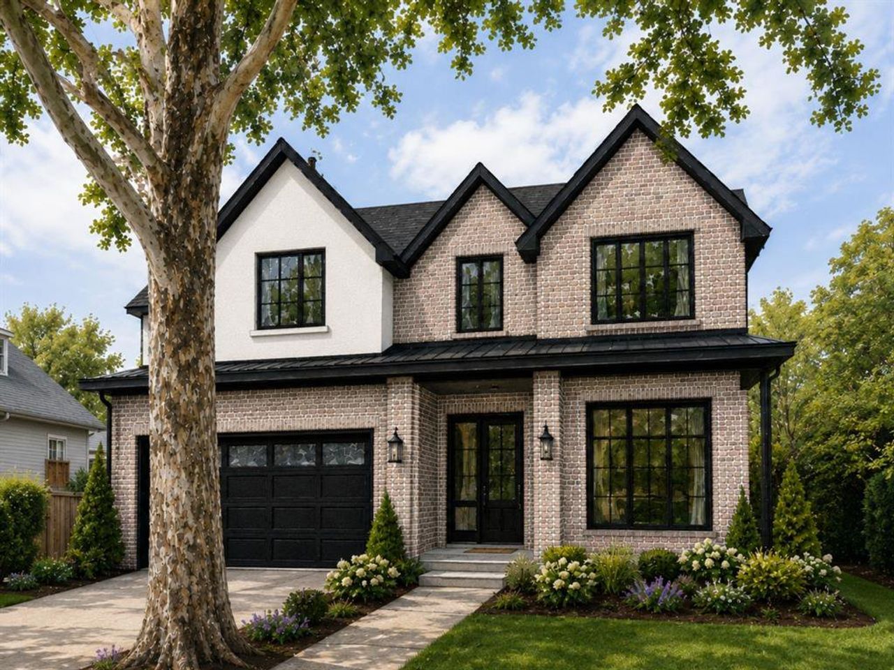 Front exterior of a new home in , Dallas, TX, highlighting curb appeal (Image 2).