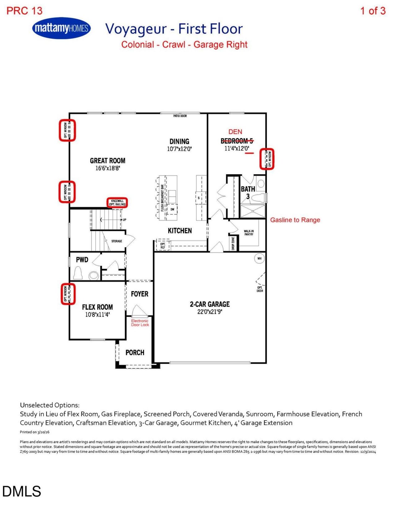 PRC 13 Voyageur 1st Floor PRC 13 Voyageur 1st Floor