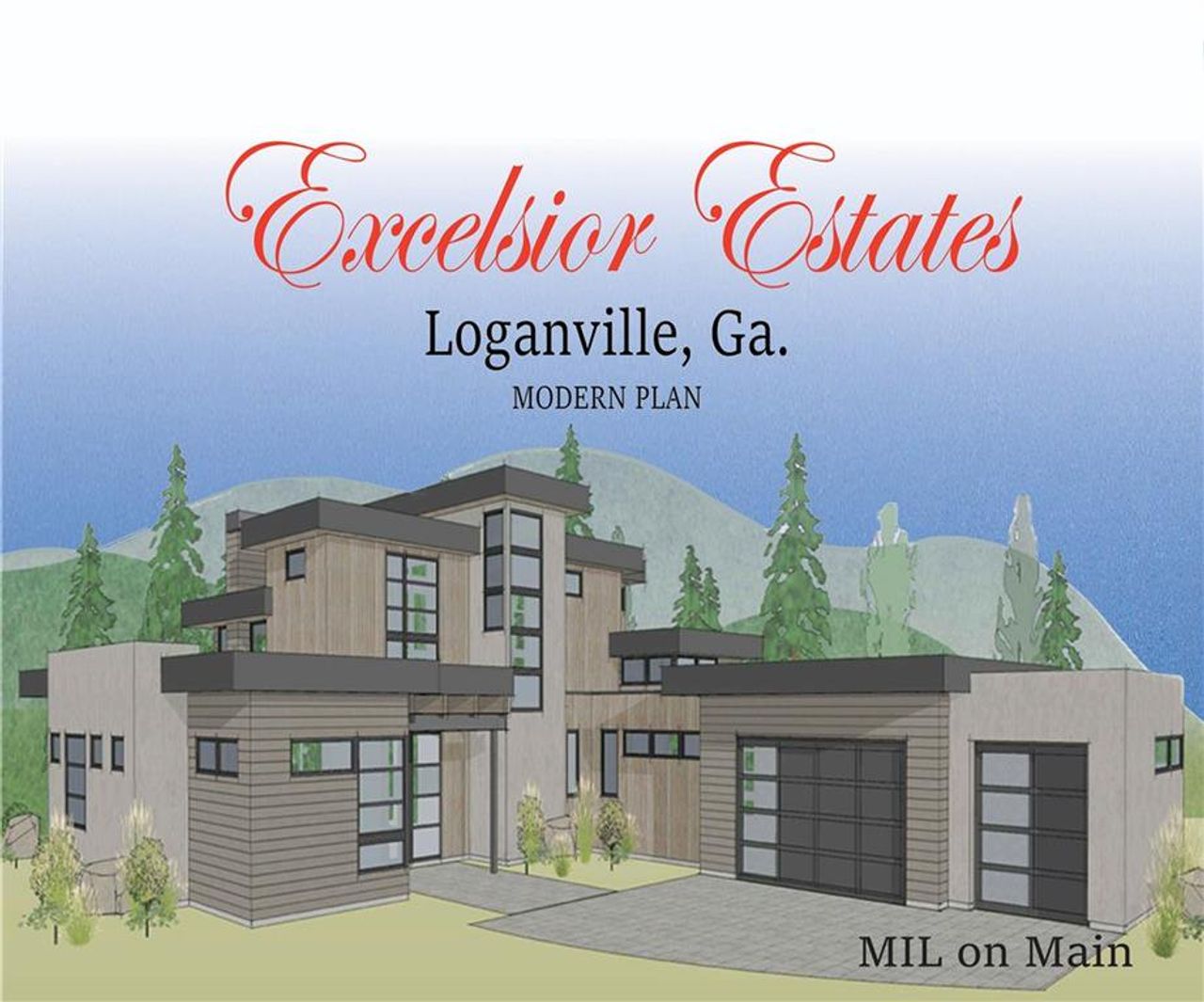 Front exterior of a new home in , Loganville, GA, highlighting curb appeal (Image 2).