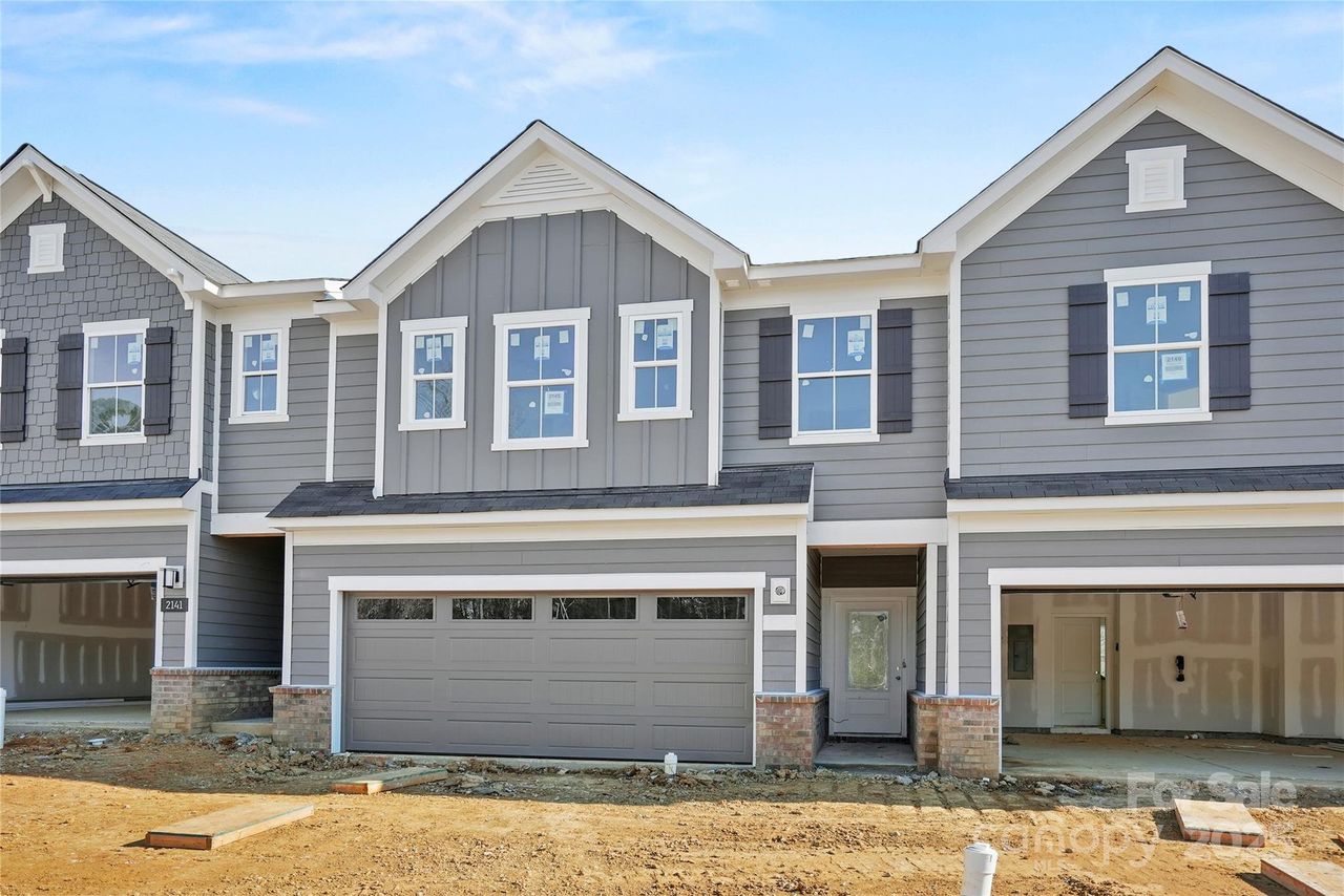 In-progress construction of a new home in Galloway Towns, Charlotte, NC (Image 2).