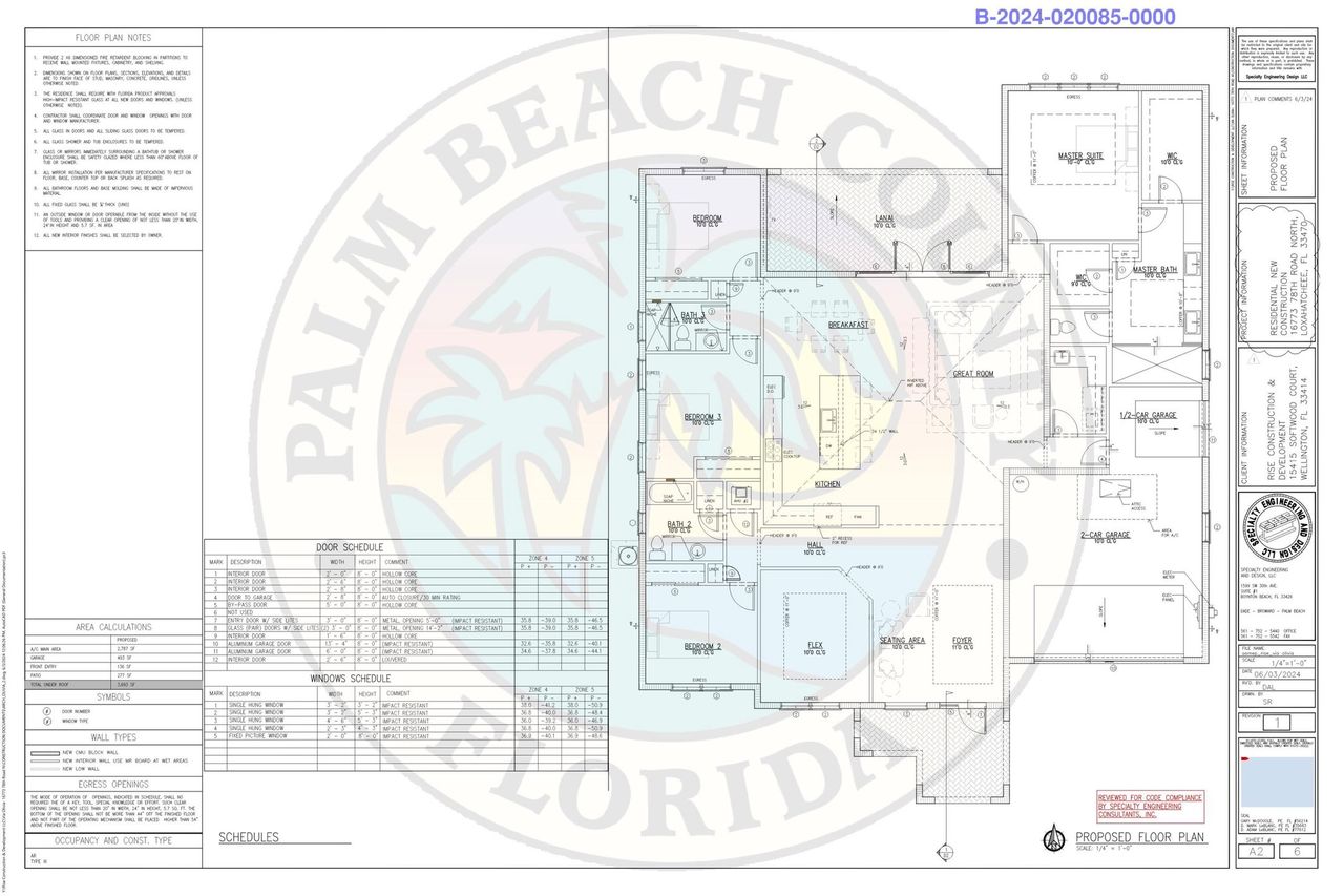Olivia ASMEP Stamped Set - Floor Plan JP