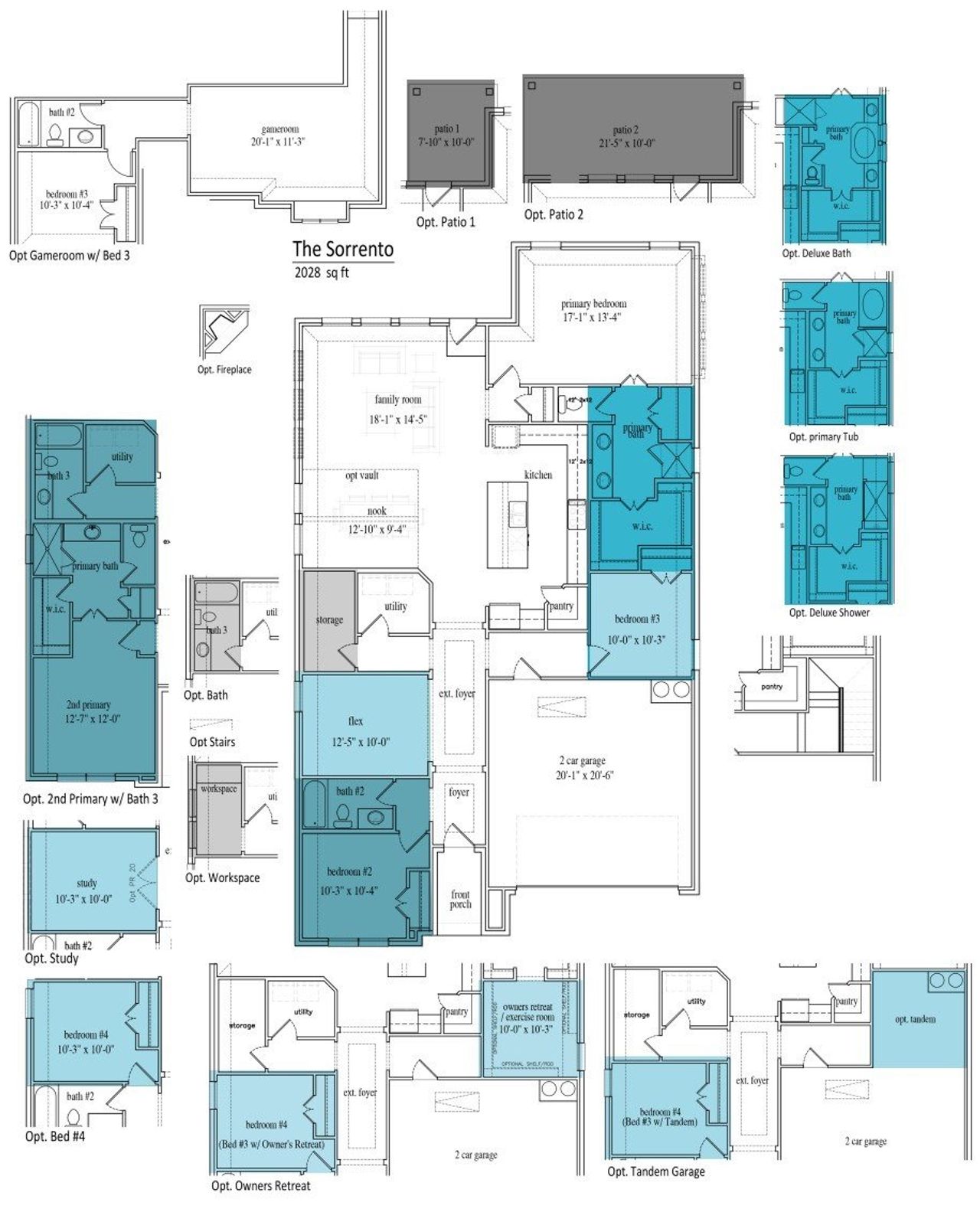 2D floor plan layout of this home in Sunwest Village - Phase 11, Waco, TX (Image 2).