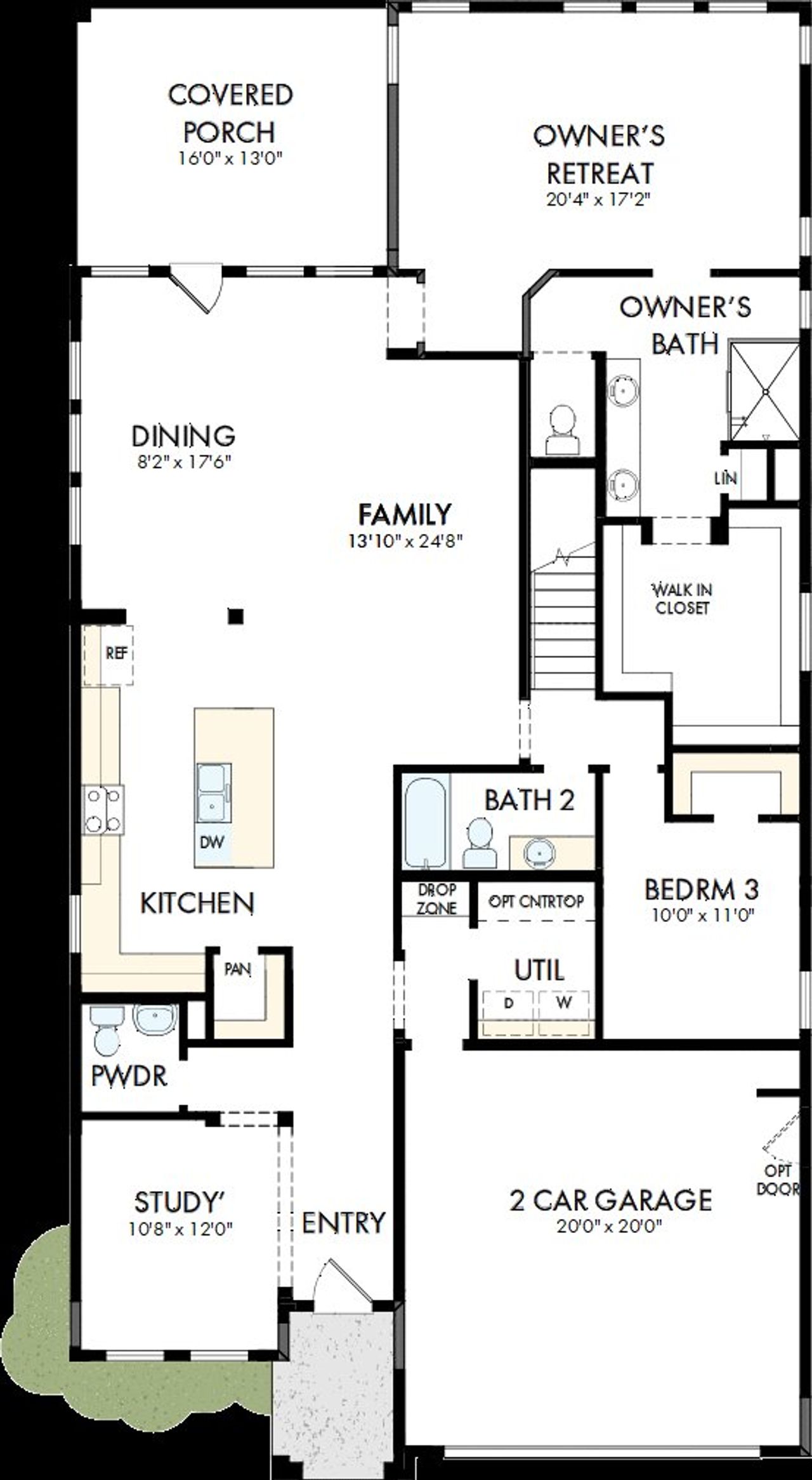 2D floor plan layout of this home in Maple Grove at Towne Lake, Woodstock, GA (Image 2). 2D floor plan layout of this home in Maple Grove at Towne Lake, Woodstock, GA (Image 2).
