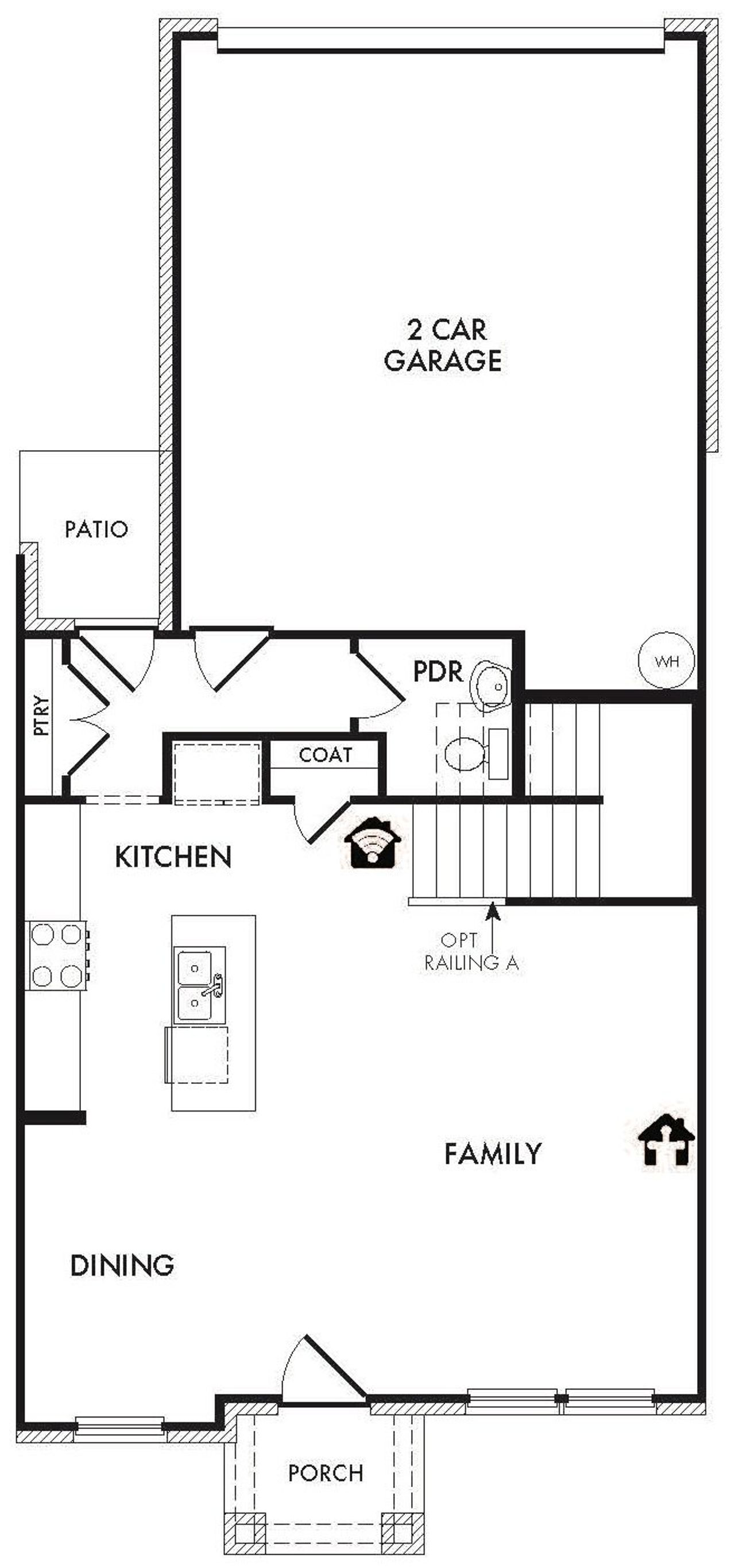 2D floor plan layout for the Buchanan by Impression Homes in Creekshaw, Royse City, TX (Image 2). 2D floor plan layout for the Buchanan by Impression Homes in Creekshaw, Royse City, TX (Image 2).