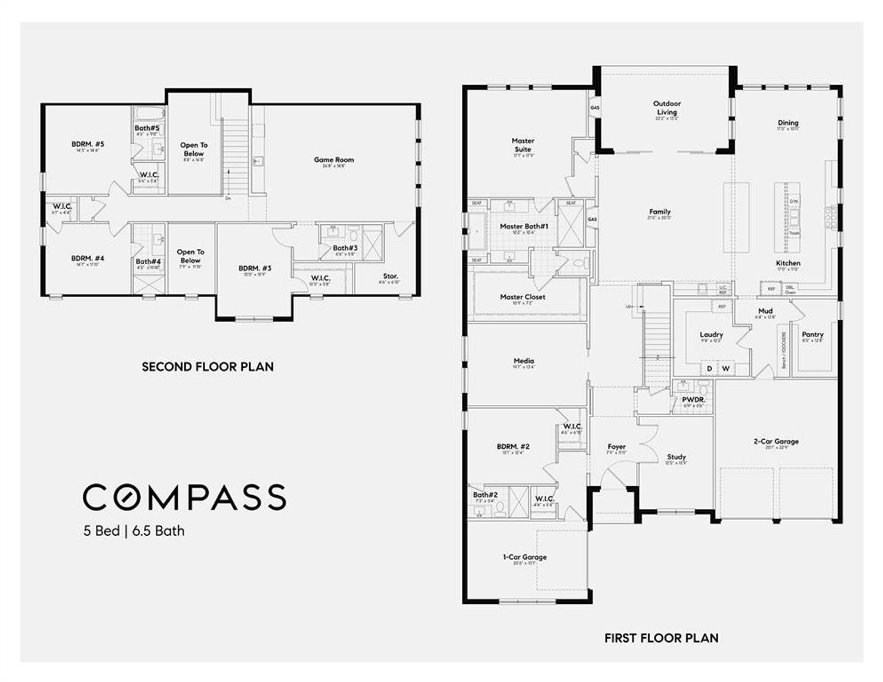 2D floor plan layout of this home in , Arlington, TX (Image 2).