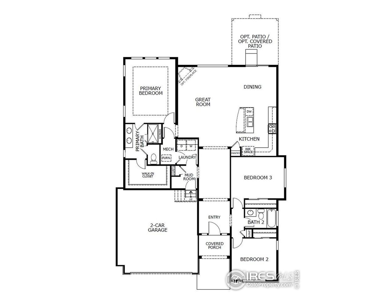 2D floor plan layout of this home in Cherry Meadows, Brighton, CO (Image 2). 2D floor plan layout of this home in Cherry Meadows, Brighton, CO (Image 2).