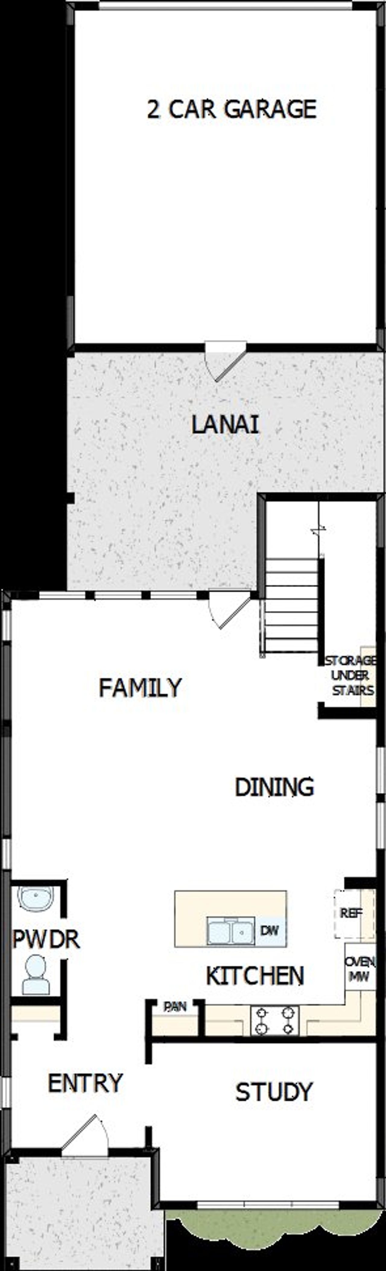 2D floor plan layout of this home in Weslyn Park in Sunbridge 34', St. Cloud, FL (Image 2). 2D floor plan layout of this home in Weslyn Park in Sunbridge 34', St. Cloud, FL (Image 2).