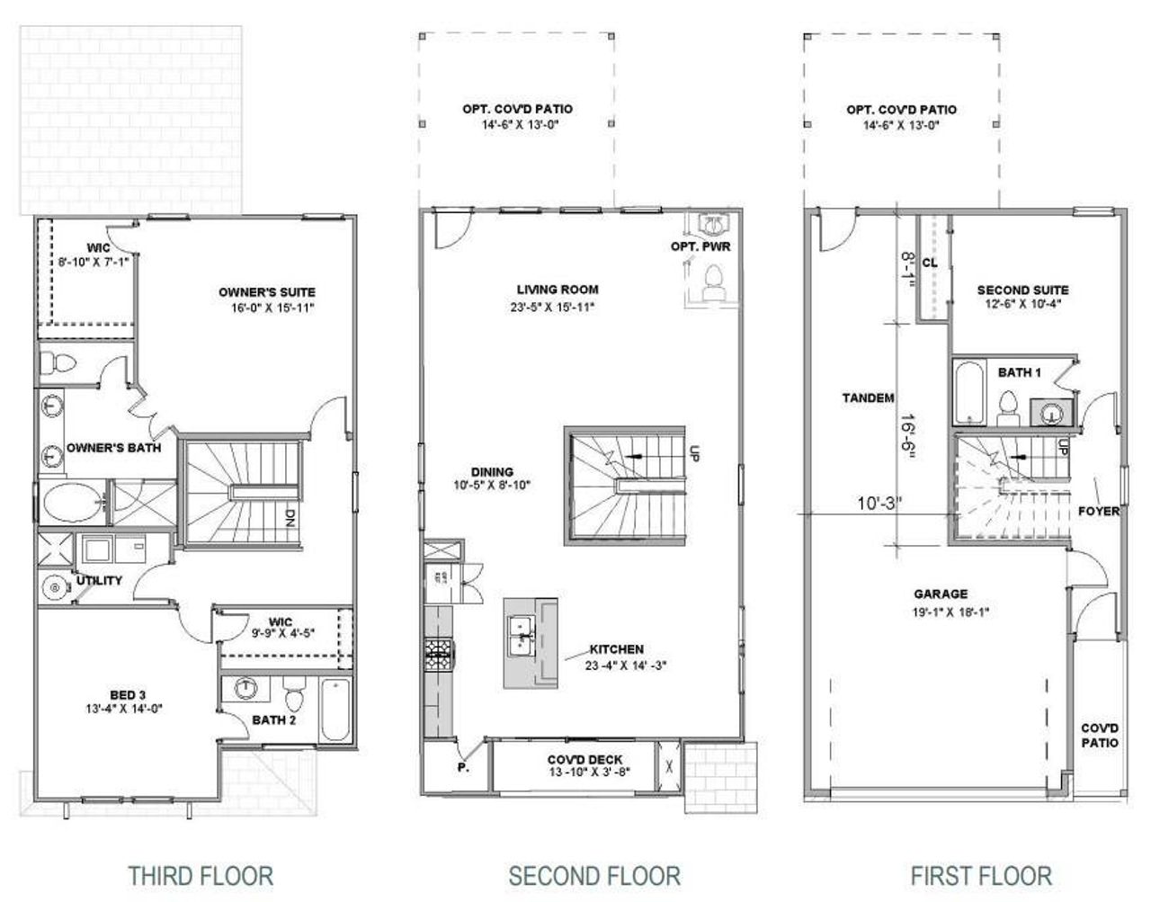 2D floor plan layout of this home in Skyview, Houston, TX (Image 2). 2D floor plan layout of this home in Skyview, Houston, TX (Image 2).