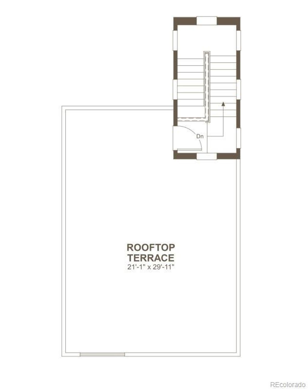2D floor plan layout of this home in , Centennial, CO (Image 2).
