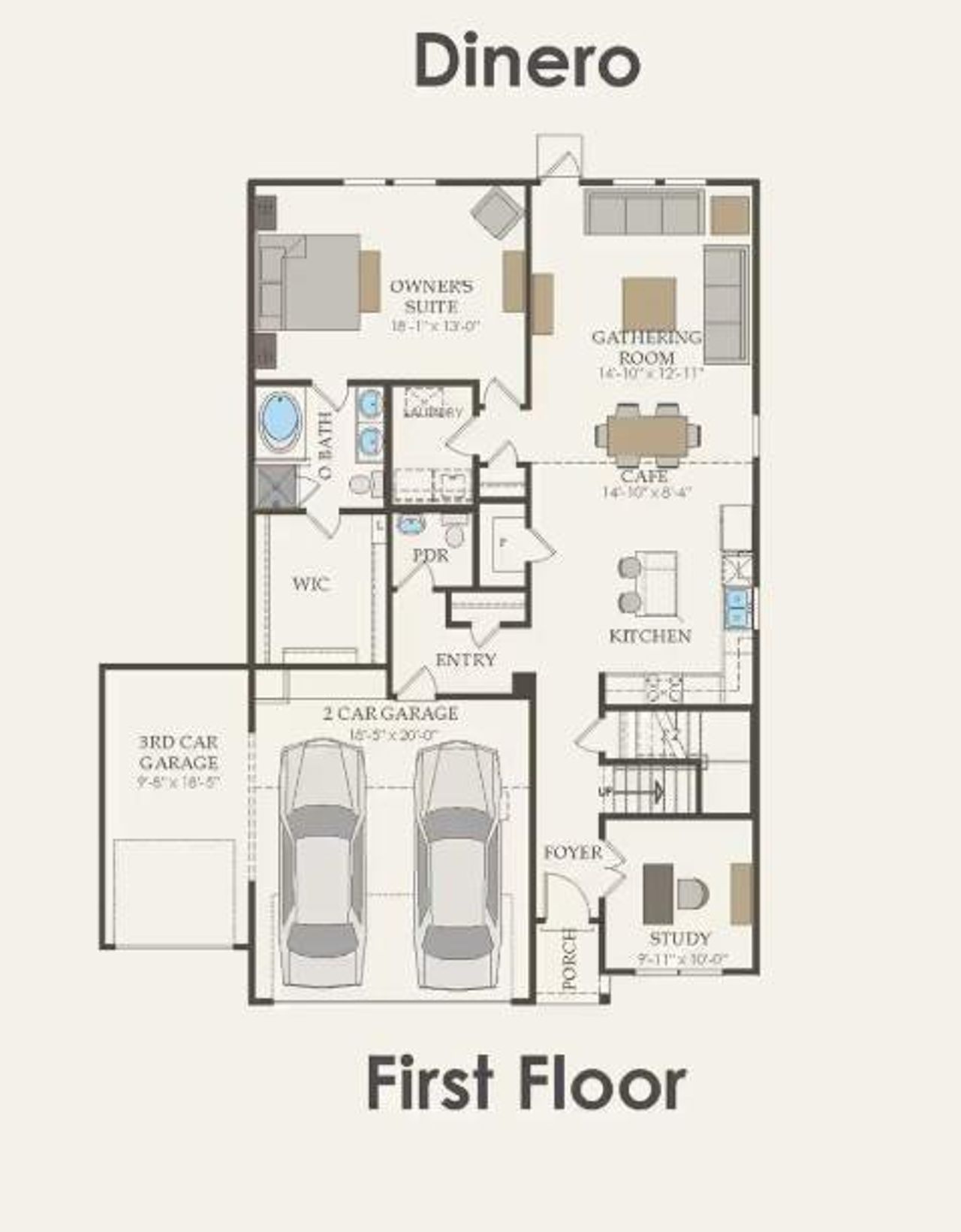 2D floor plan layout of this home in River Ranch, Dayton, TX (Image 2). 2D floor plan layout of this home in River Ranch, Dayton, TX (Image 2).