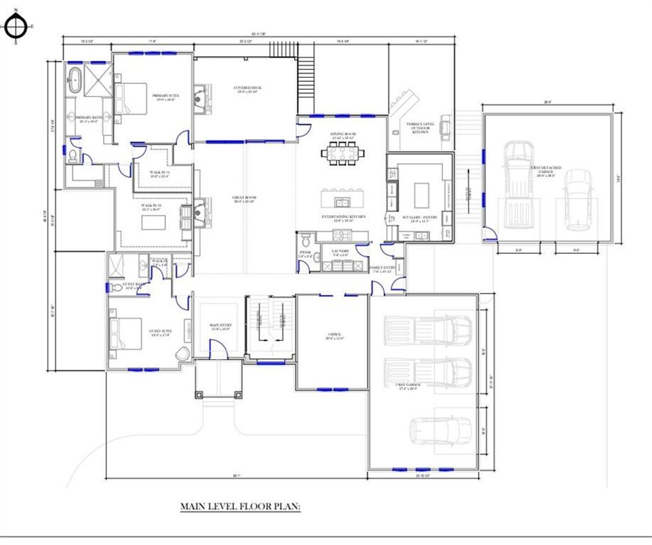2D floor plan layout of this home in , Flowery Branch, GA (Image 2).