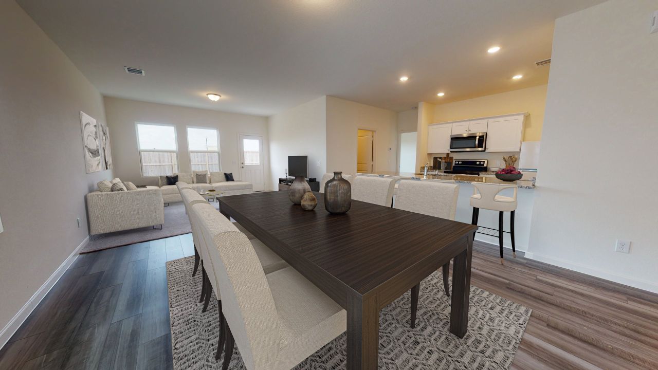 Representative furnished interior of a home built from the Larissa by Starlight Homes in Pinecone Reserve, Brooksville (Image 2).