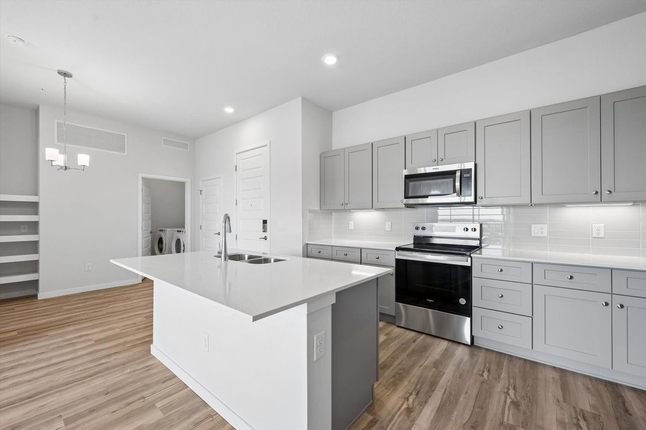 Furnished interior view inside a new home in Grand Vue at Interlocken, Broomfield (Image 2).
