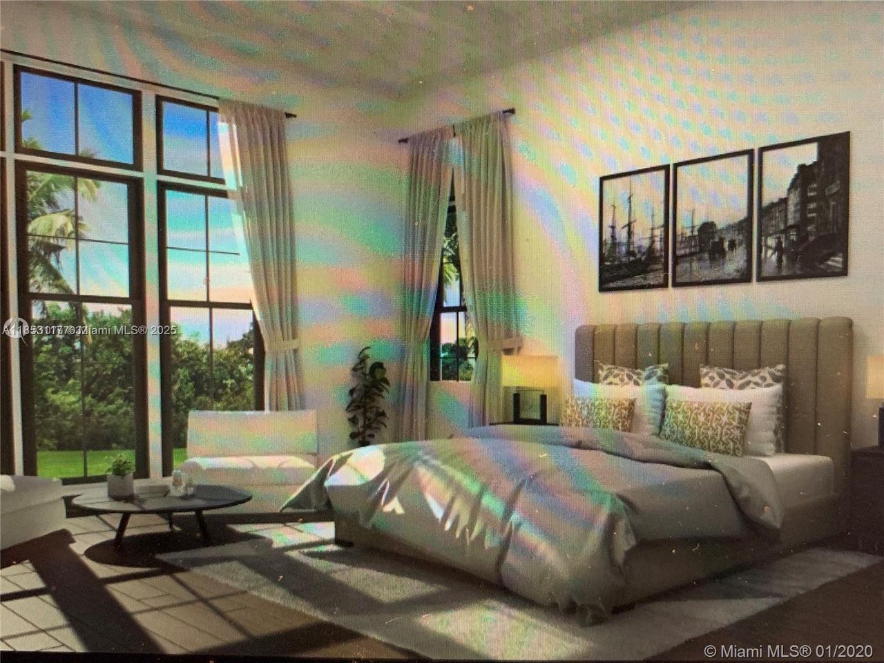 Furnished interior view inside a new home in , Miami (Image 2). Furnished interior view inside a new home in , Miami (Image 2).