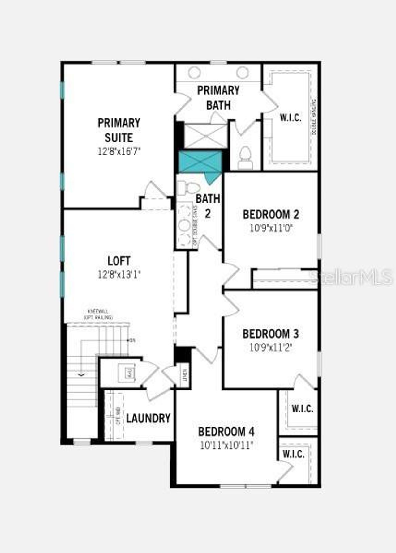 Windley Floorplan - Second Floor
