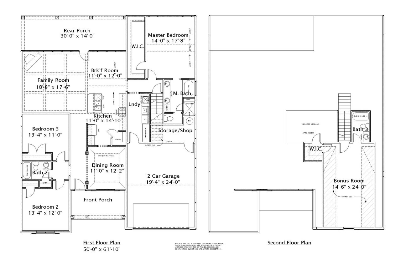 2D floor plan layout for the Atlantic by Designer Homes of Georgia in Jackson Heights, Grovetown, GA (Image 2). 2D floor plan layout for the Atlantic by Designer Homes of Georgia in Jackson Heights, Grovetown, GA (Image 2).