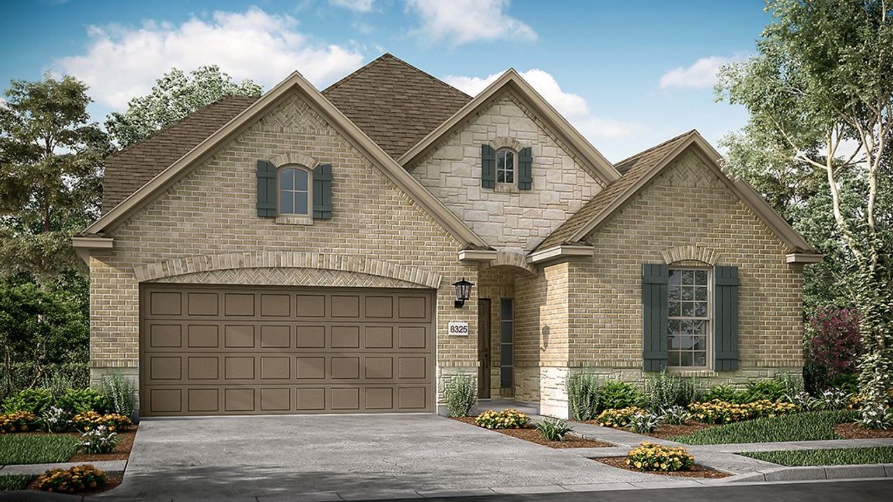 Image 2 representing the Azure by Taylor Morrison in 6 Creeks 55s, Kyle, TX.