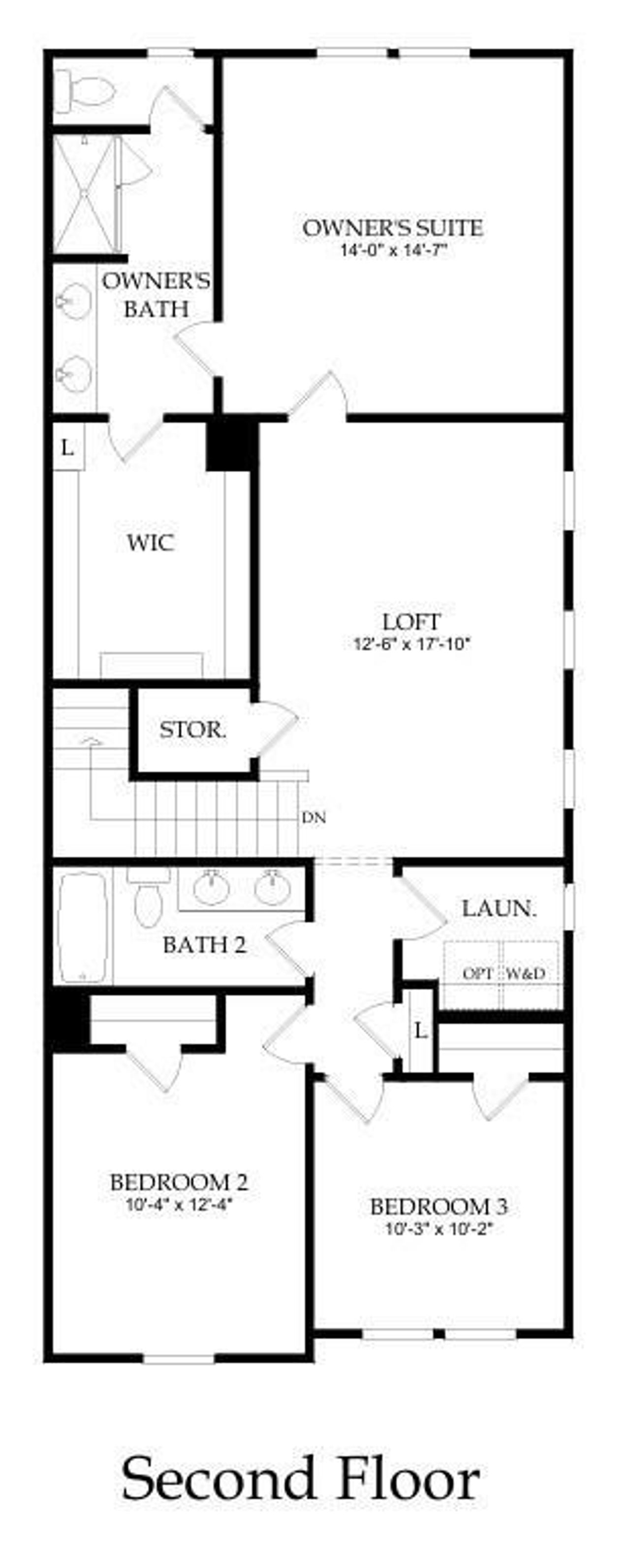 2nd Floor Layout