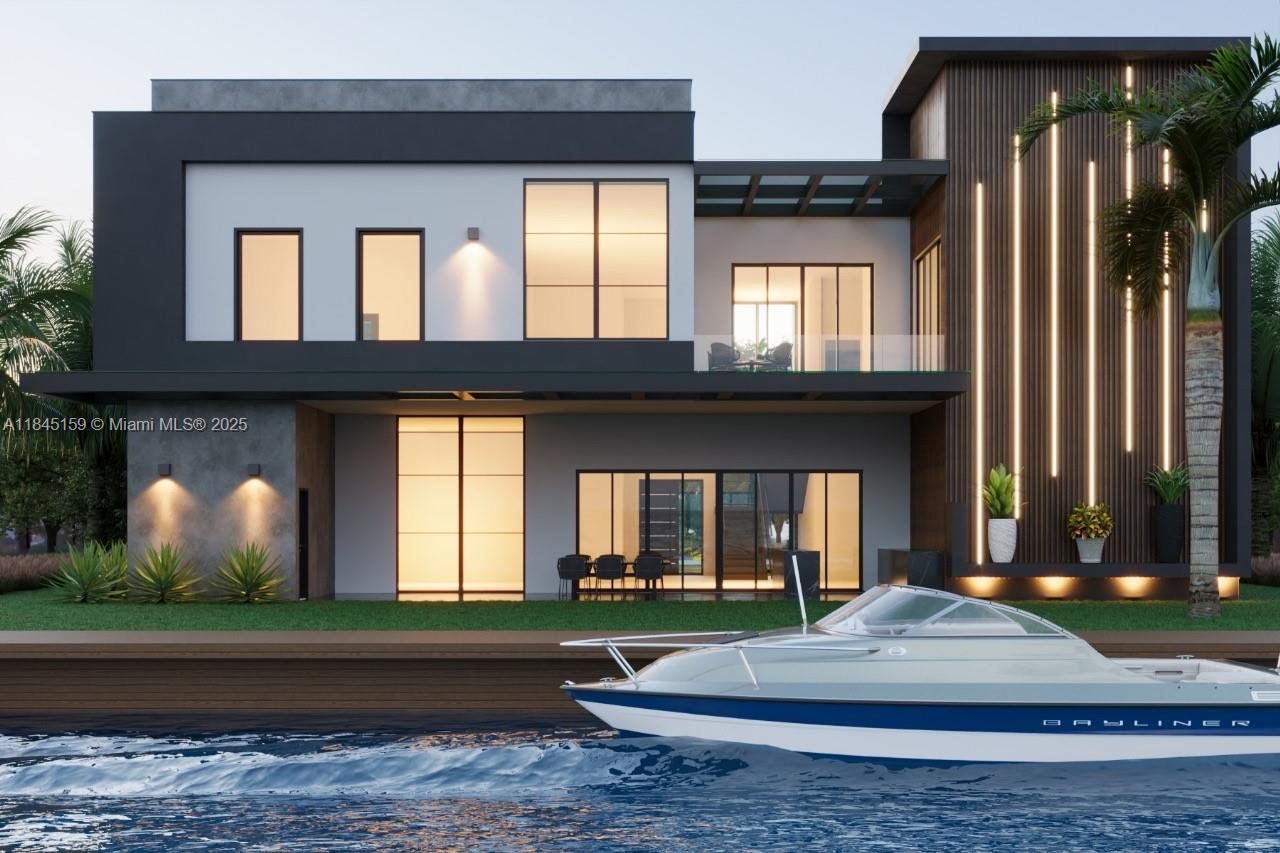 Exterior details and patio area of a home in , Lighthouse Point (Image 2). Exterior details and patio area of a home in , Lighthouse Point (Image 2).