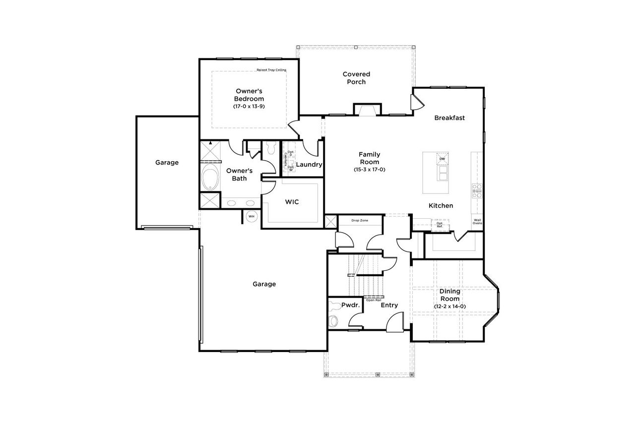 2D floor plan layout for the Addison by DRB Homes in Brush Arbor, McDonough, GA (Image 2). 2D floor plan layout for the Addison by DRB Homes in Brush Arbor, McDonough, GA (Image 2).