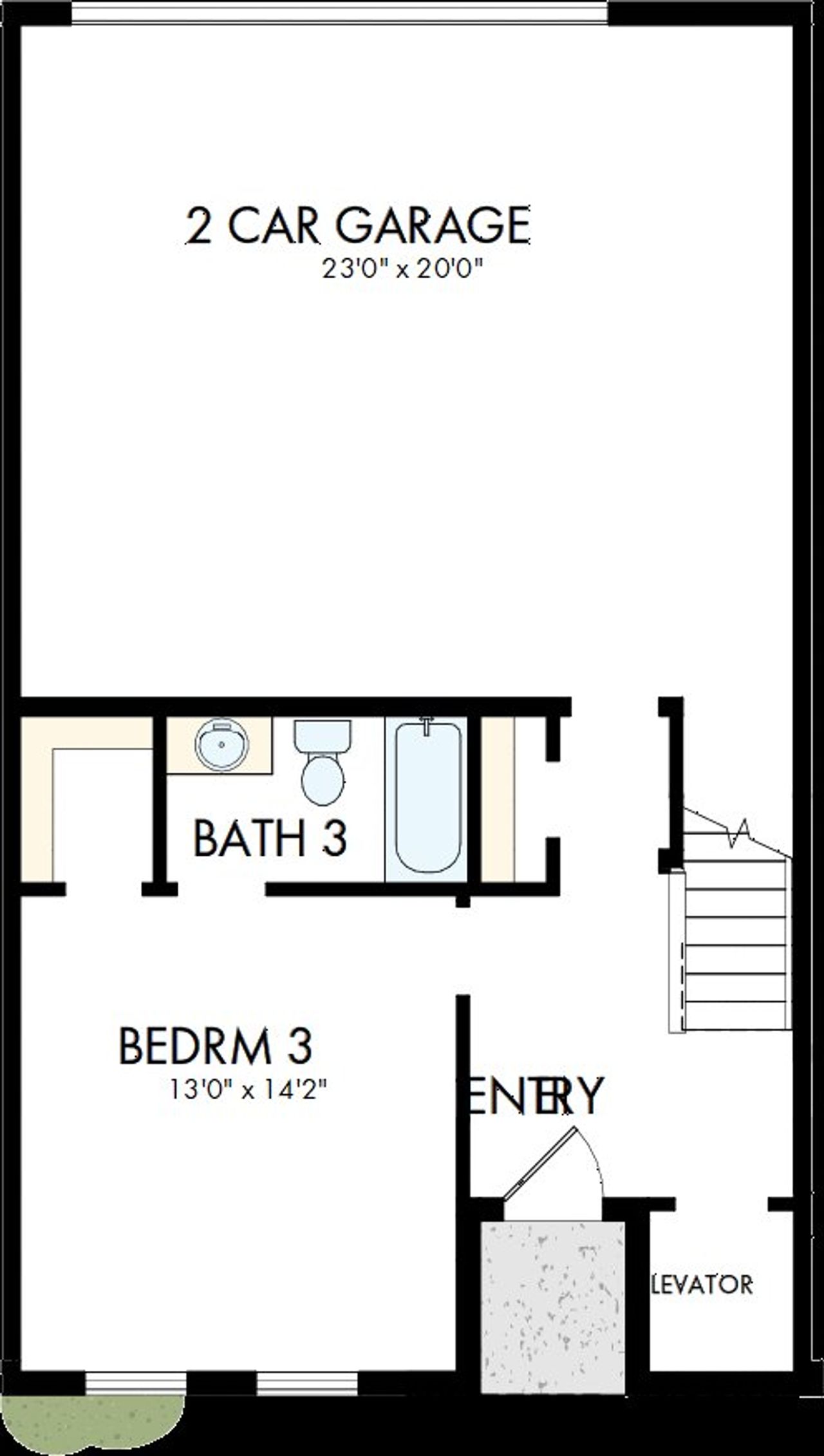 2D floor plan layout of this home in Emerald Landing at Waterside at Lakewood Ranch – City Homes, Sarasota, FL (Image 2). 2D floor plan layout of this home in Emerald Landing at Waterside at Lakewood Ranch – City Homes, Sarasota, FL (Image 2).