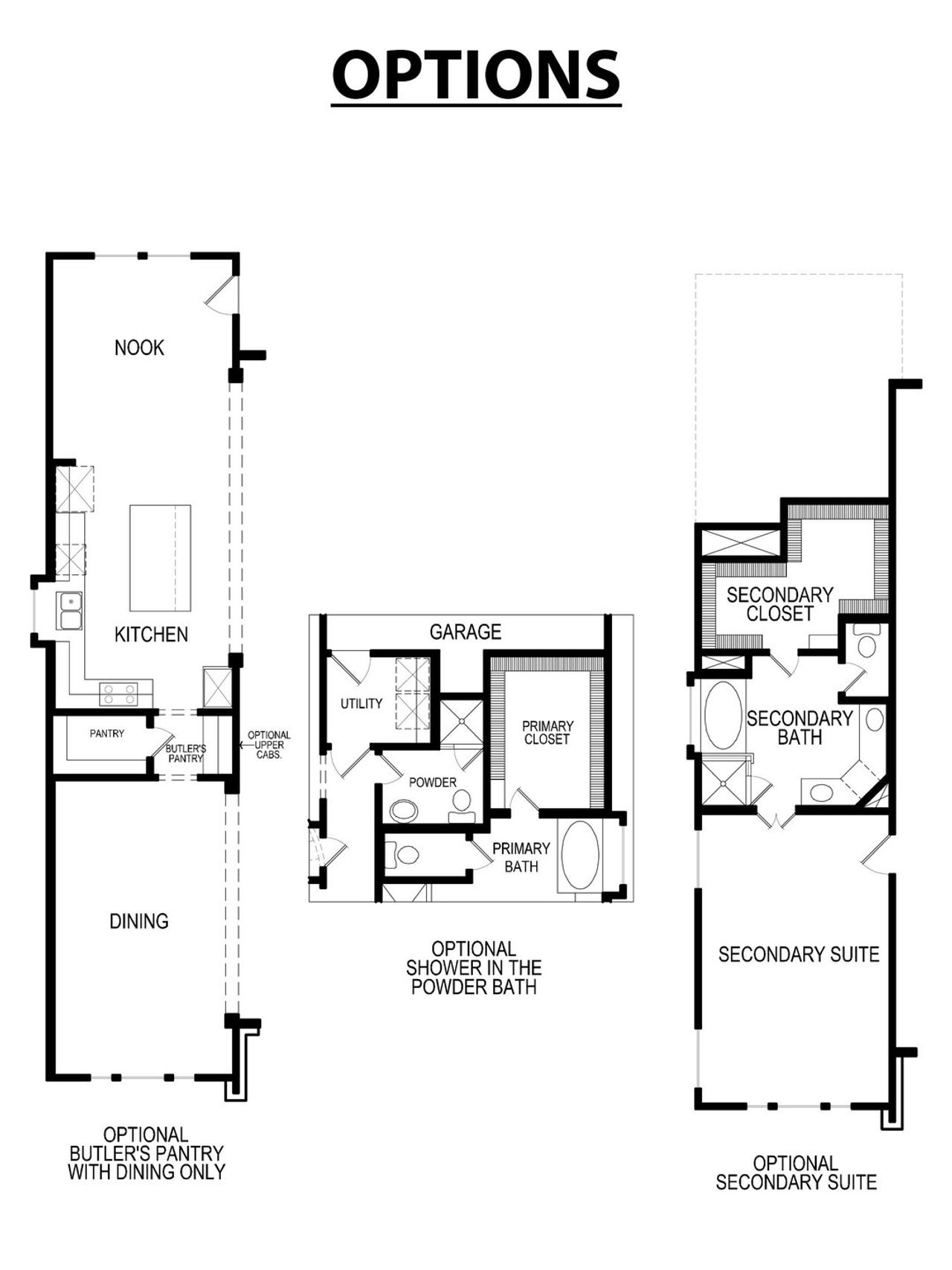 2D floor plan layout of this home in Summit Parks, DeSoto, TX (Image 2).
