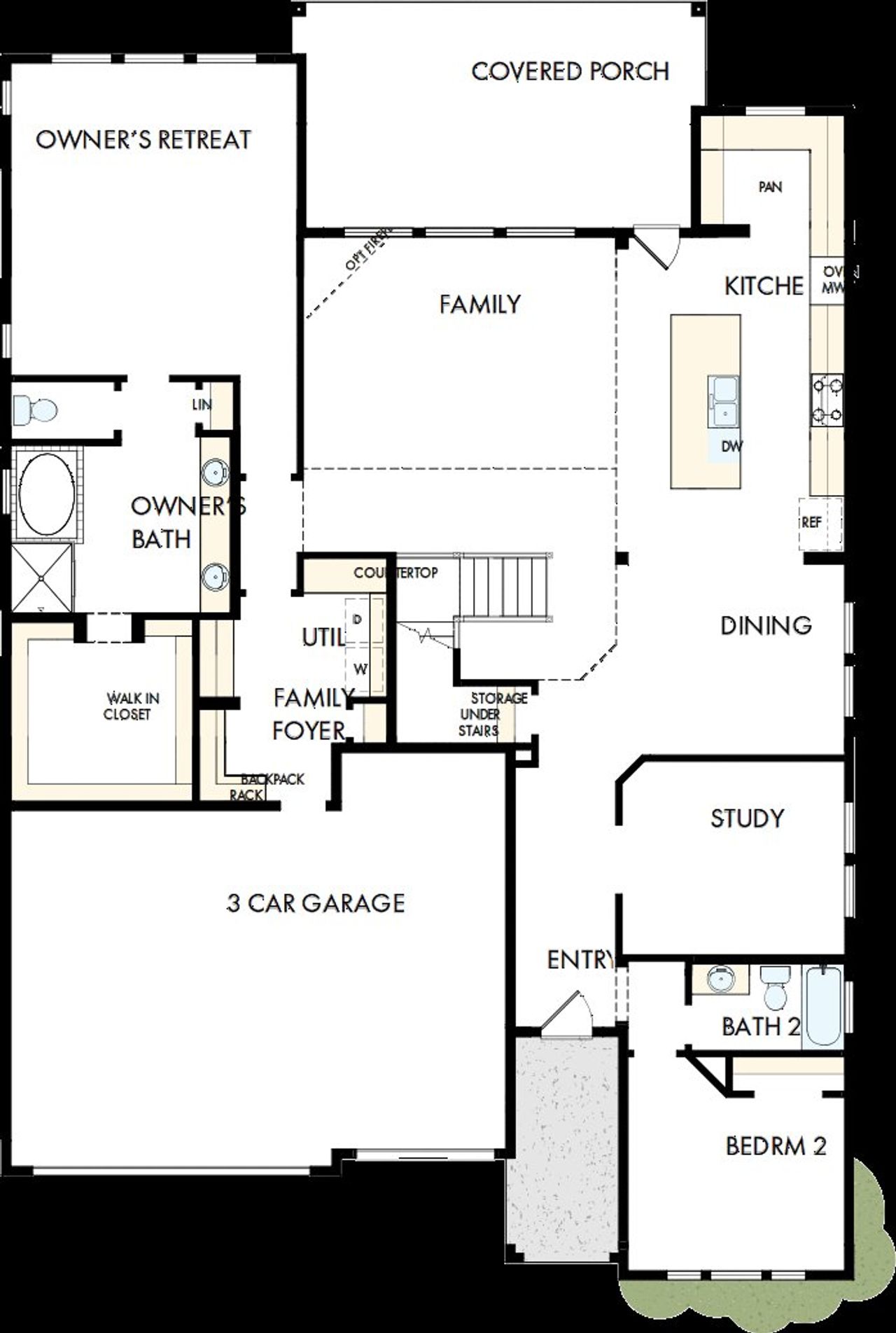 2D floor plan layout of this home in The Ridge at Northlake, Northlake, TX (Image 2). 2D floor plan layout of this home in The Ridge at Northlake, Northlake, TX (Image 2).