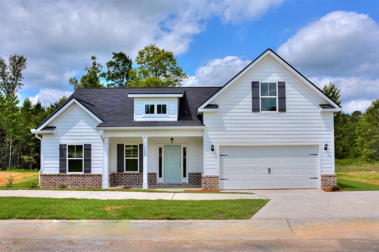 Image 2 representing the Baldwin by Winchester Homebuilders in Orchard Park, Covington, GA.