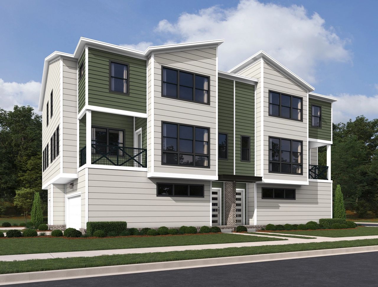 Representative exterior photo of a completed home built from the Camden by Ashton Woods in Enclave at Legacy Pointe, Spring Hill, TN (Image 2). Representative exterior photo of a completed home built from the Camden by Ashton Woods in Enclave at Legacy Pointe, Spring Hill, TN (Image 2).