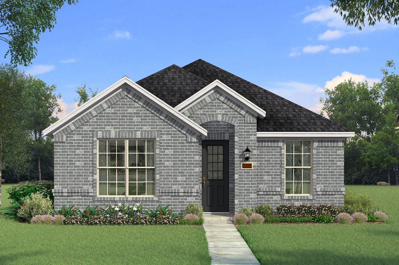 The Brazos - Traditional Elevation