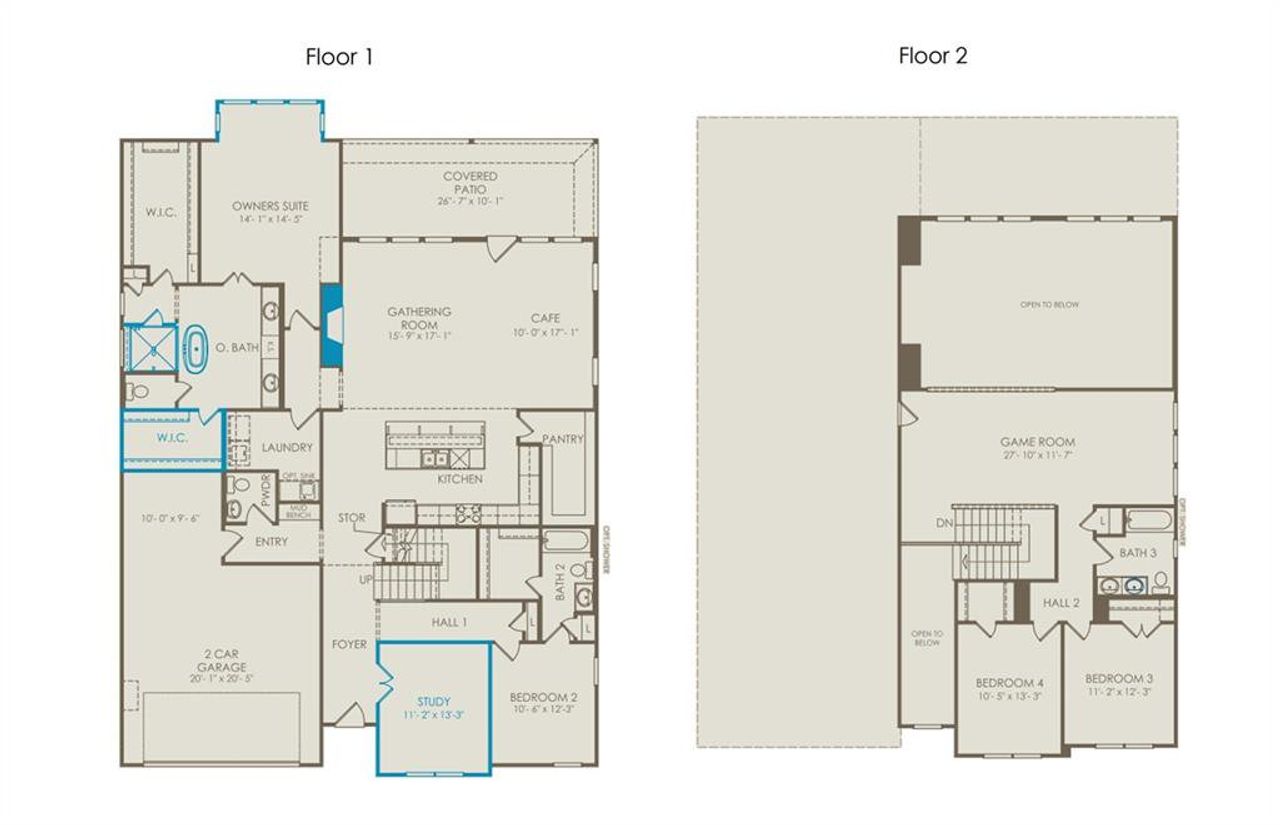Layout of home