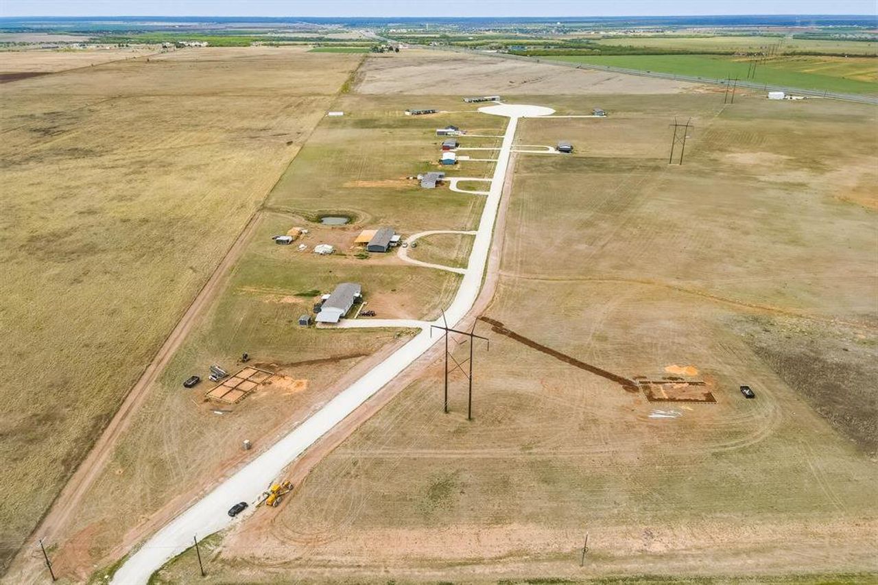 Site preparation for new homesites in , Hawley (Image 2).