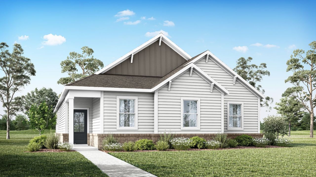Representative exterior photo of a completed home built from the BRYAN A by D.R. Horton in Reserve at Hickory Ridge, Columbia, TN (Image 2).
