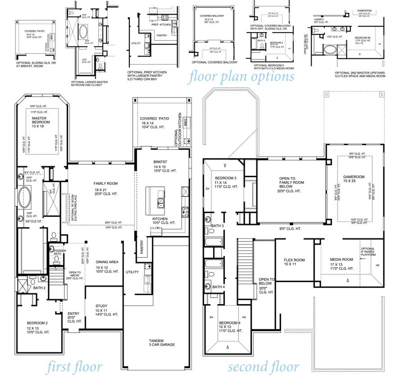 2D floor plan layout for the Cibolo 4038 by J. Patrick Homes in The George, Richmond, TX (Image 2). 2D floor plan layout for the Cibolo 4038 by J. Patrick Homes in The George, Richmond, TX (Image 2).