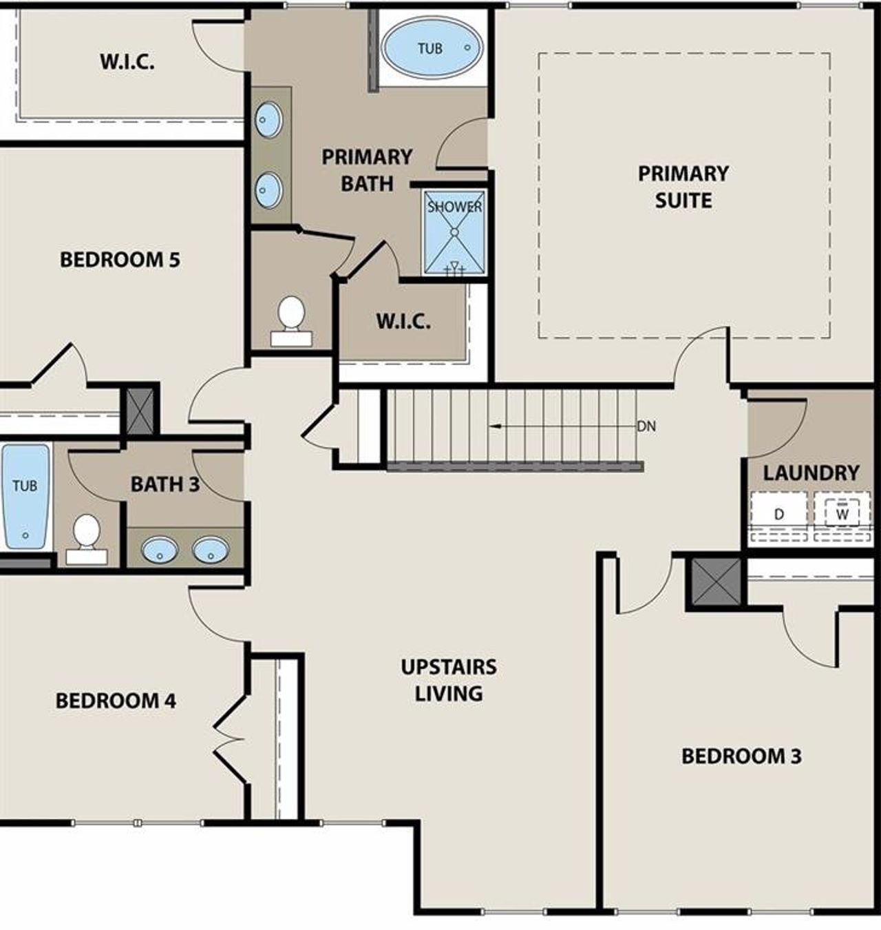 2D floor plan layout of this home in , Commerce, GA (Image 2).