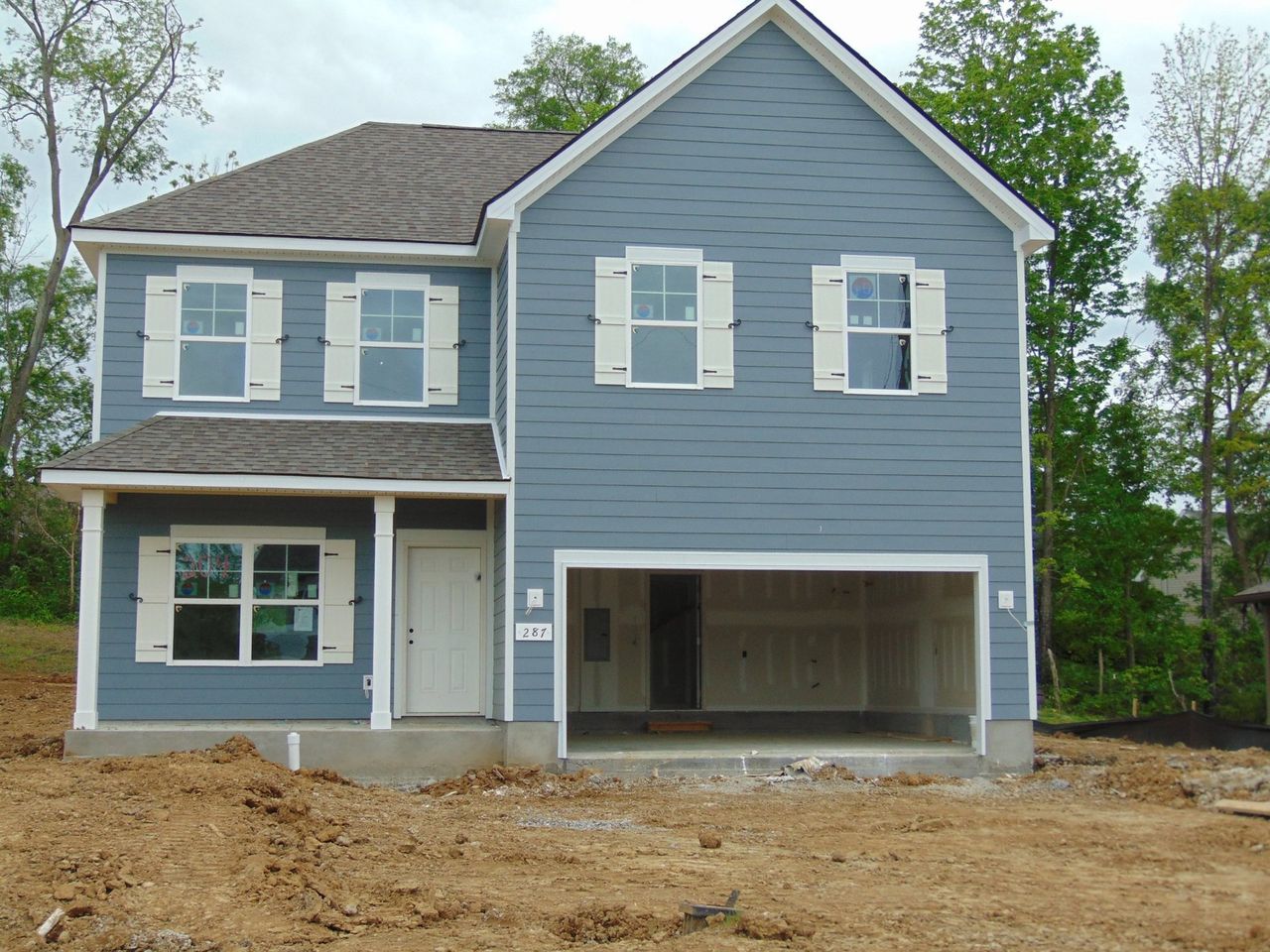 In-progress construction of a new home in Finch Branch, La Vergne, TN (Image 2).